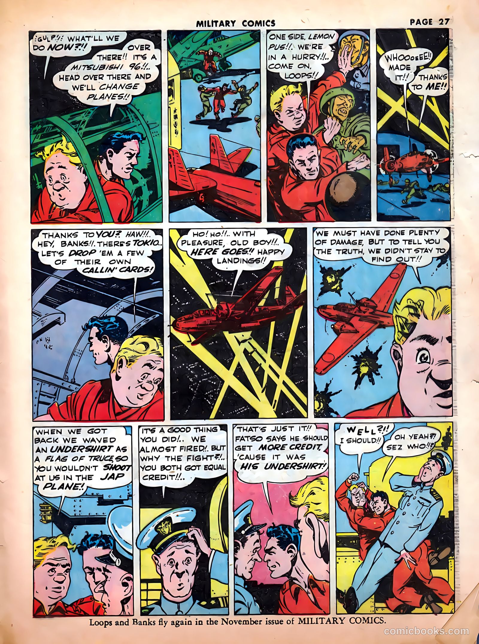 Military Comics #12 (1942) — page 29 of 68