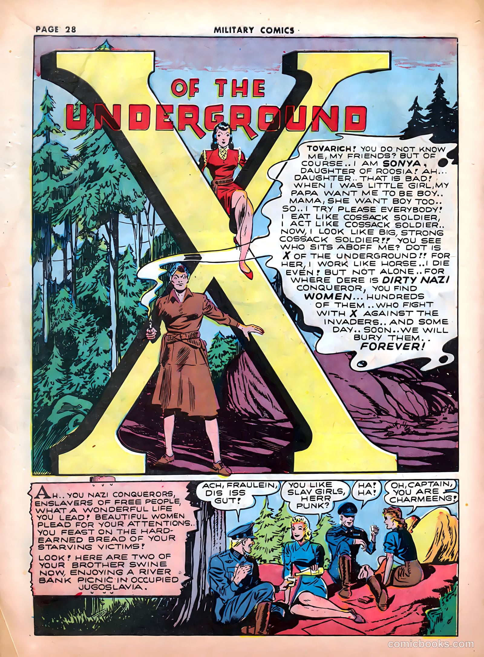 Military Comics #12 (1942) — page 30 of 68