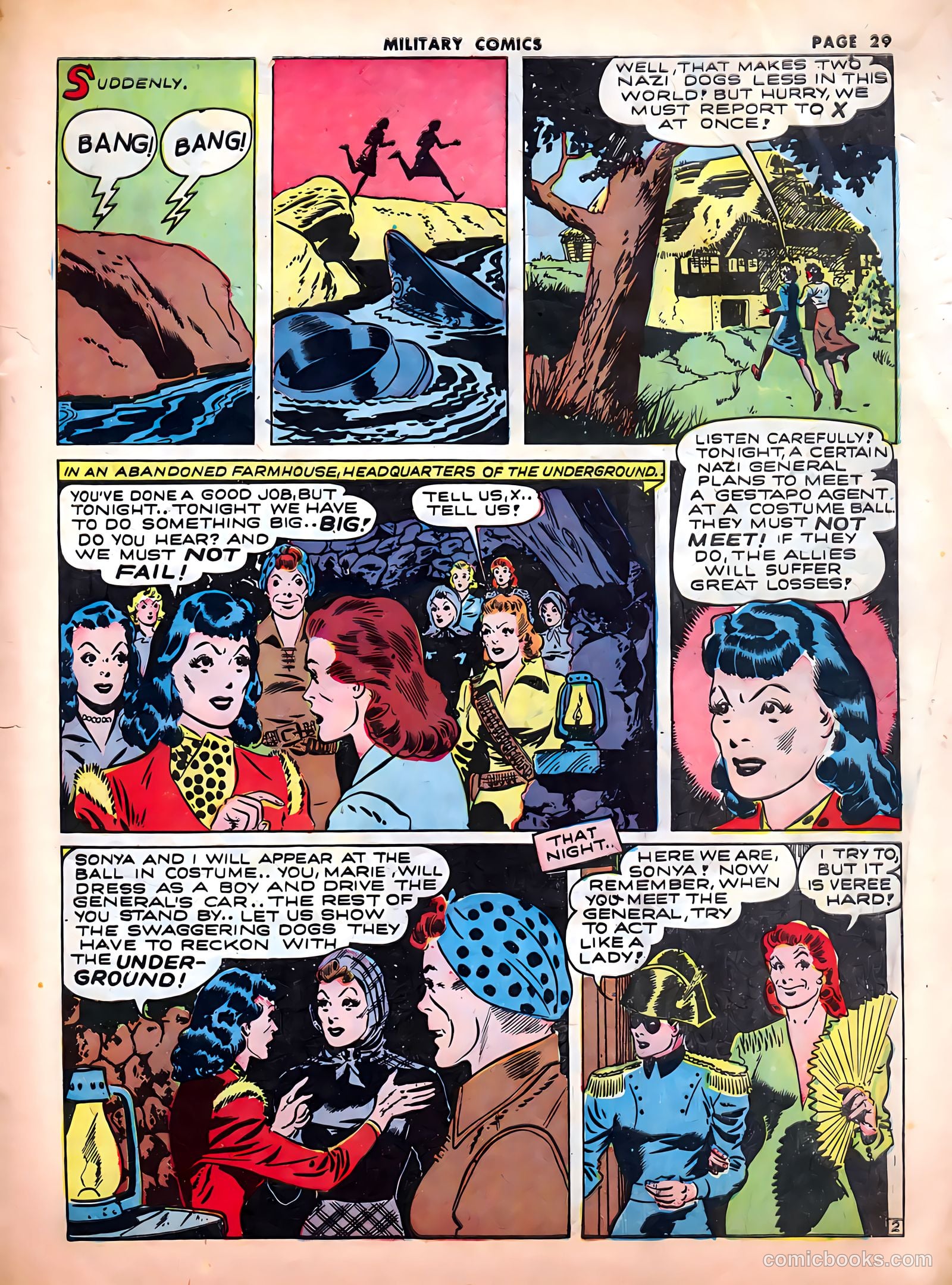 Military Comics #12 (1942) — page 31 of 68
