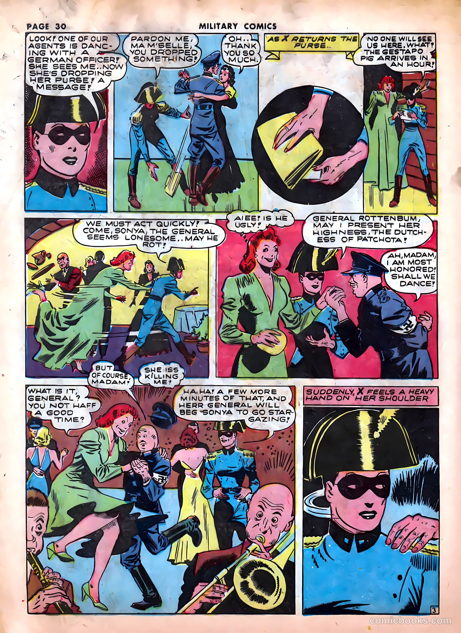 Military Comics #12 (1942) — page 32 of 68