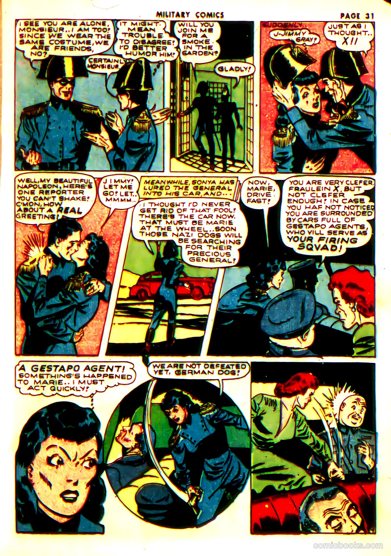Military Comics #12 (1942) — page 33 of 68