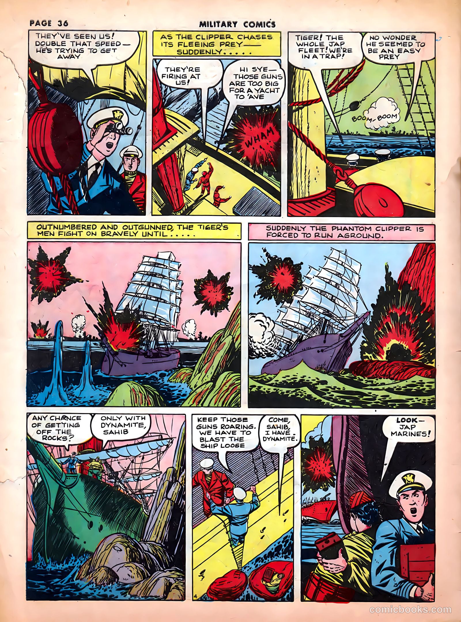 Military Comics #12 (1942) — page 38 of 68
