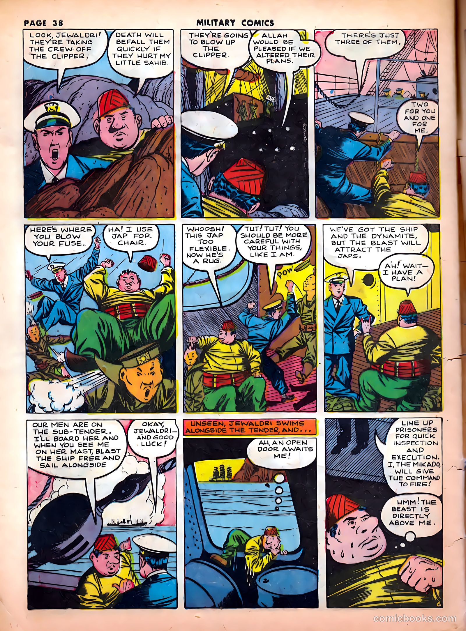 Military Comics #12 (1942) — page 40 of 68