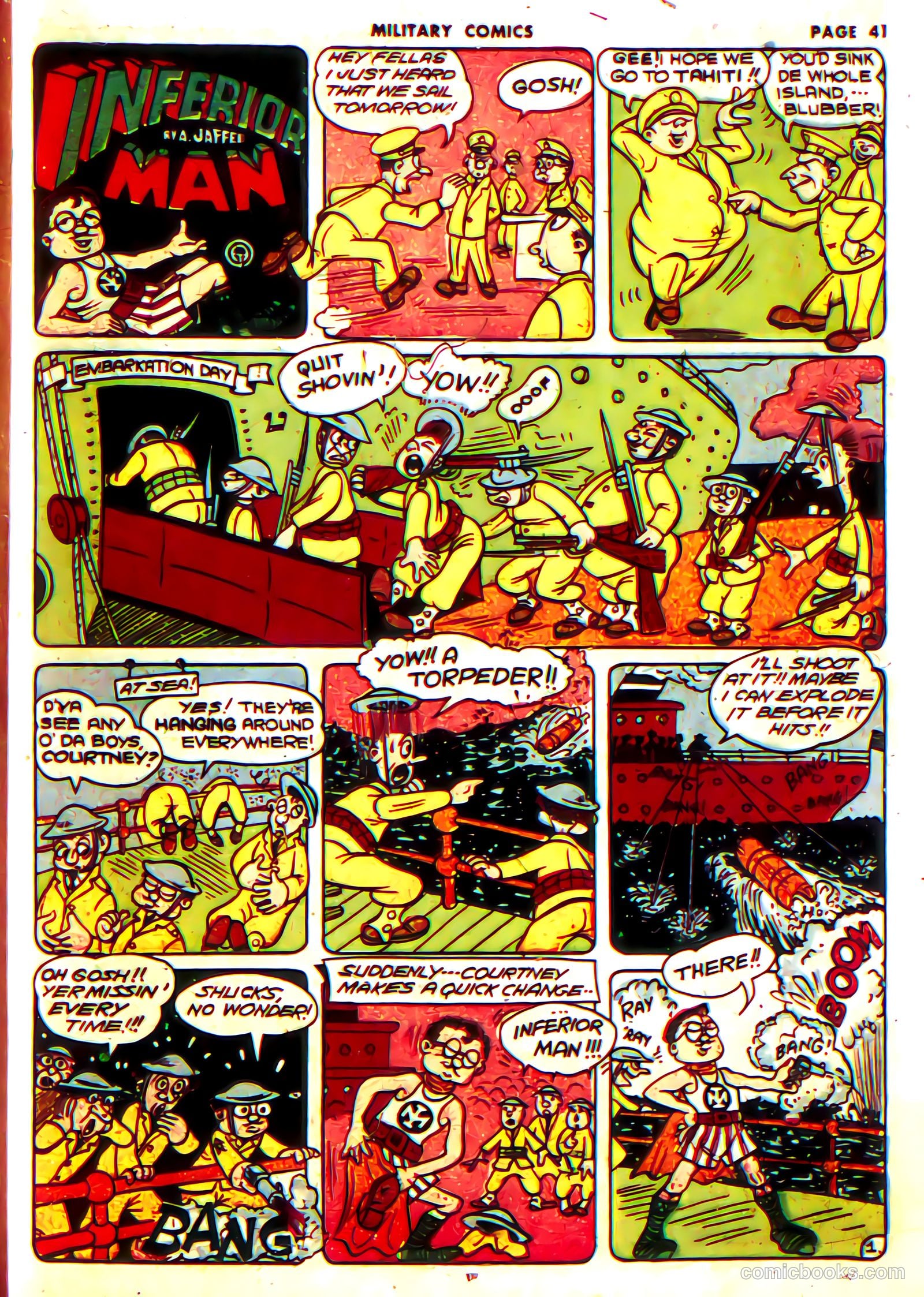 Military Comics #12 (1942) — page 43 of 68