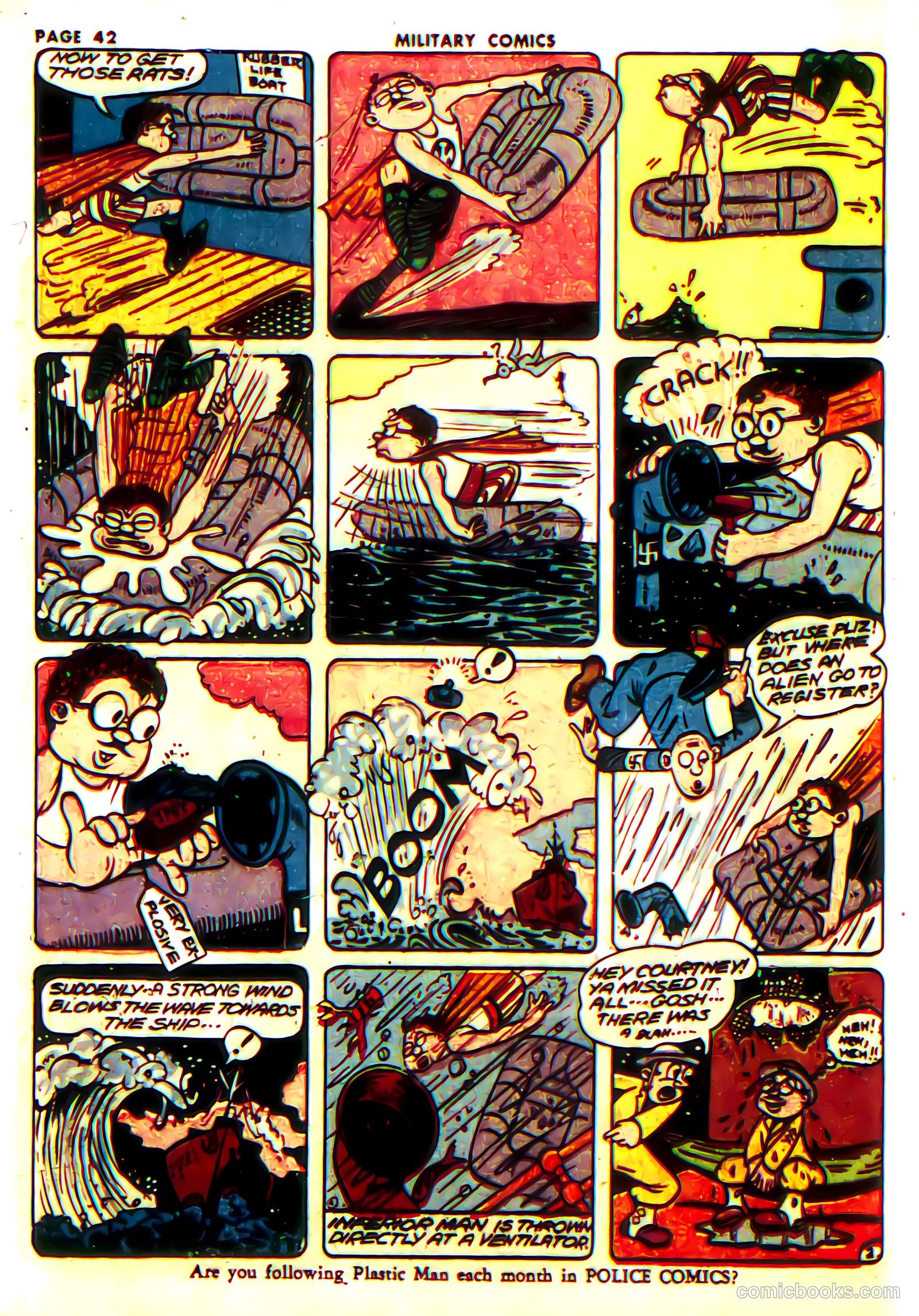 Military Comics #12 (1942) — page 44 of 68