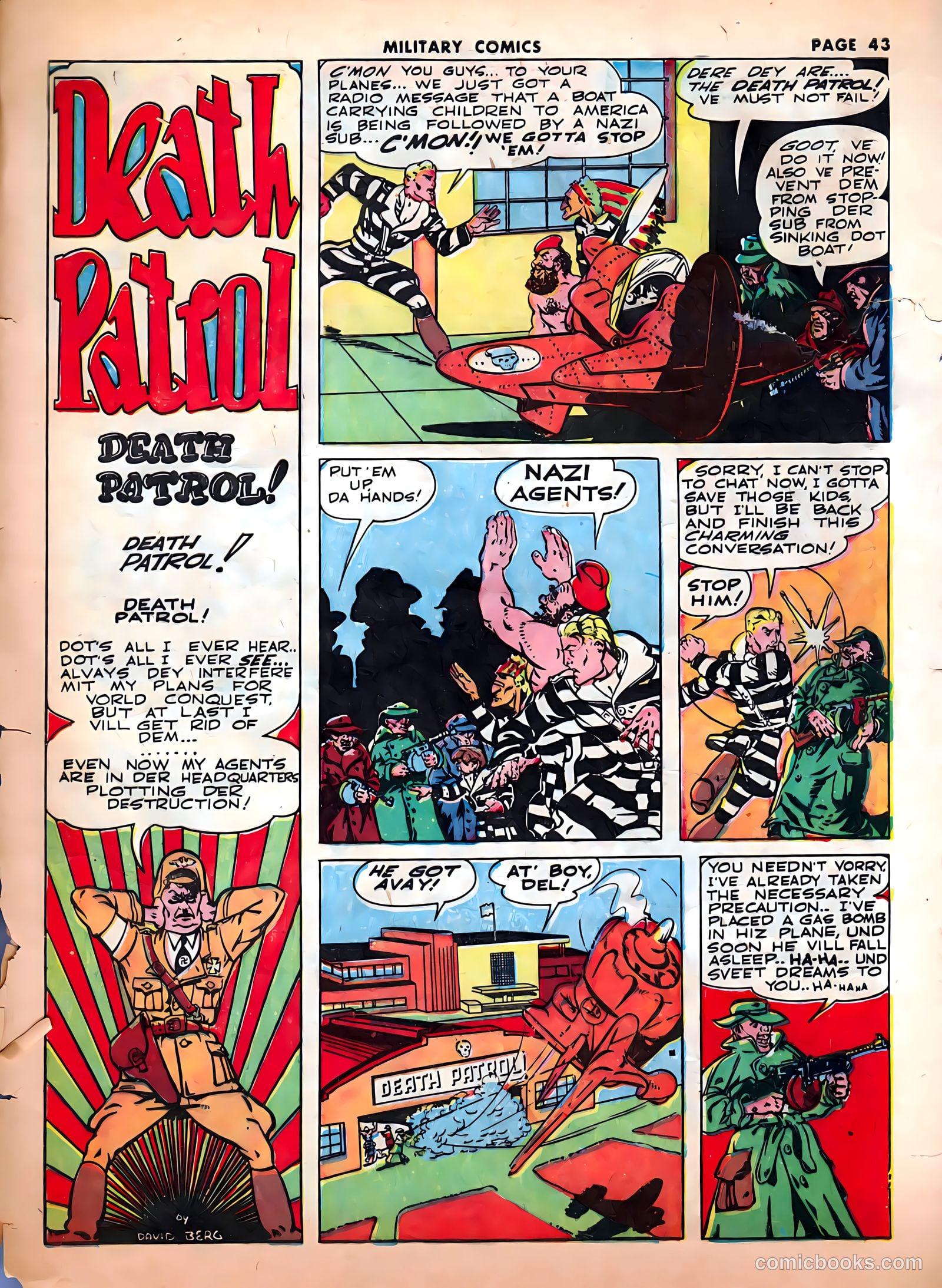 Military Comics #12 (1942) — page 45 of 68