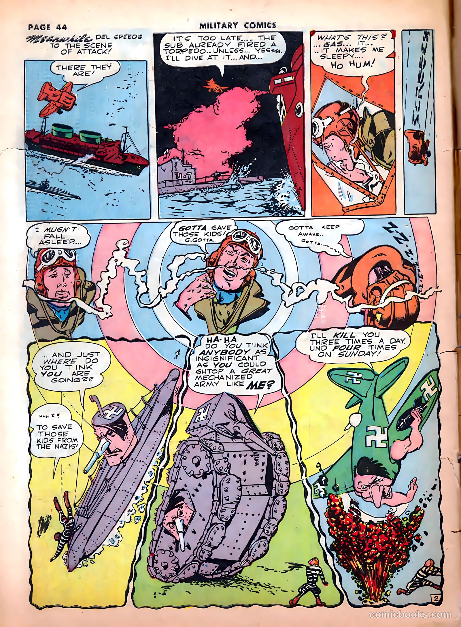 Military Comics #12 (1942) — page 46 of 68