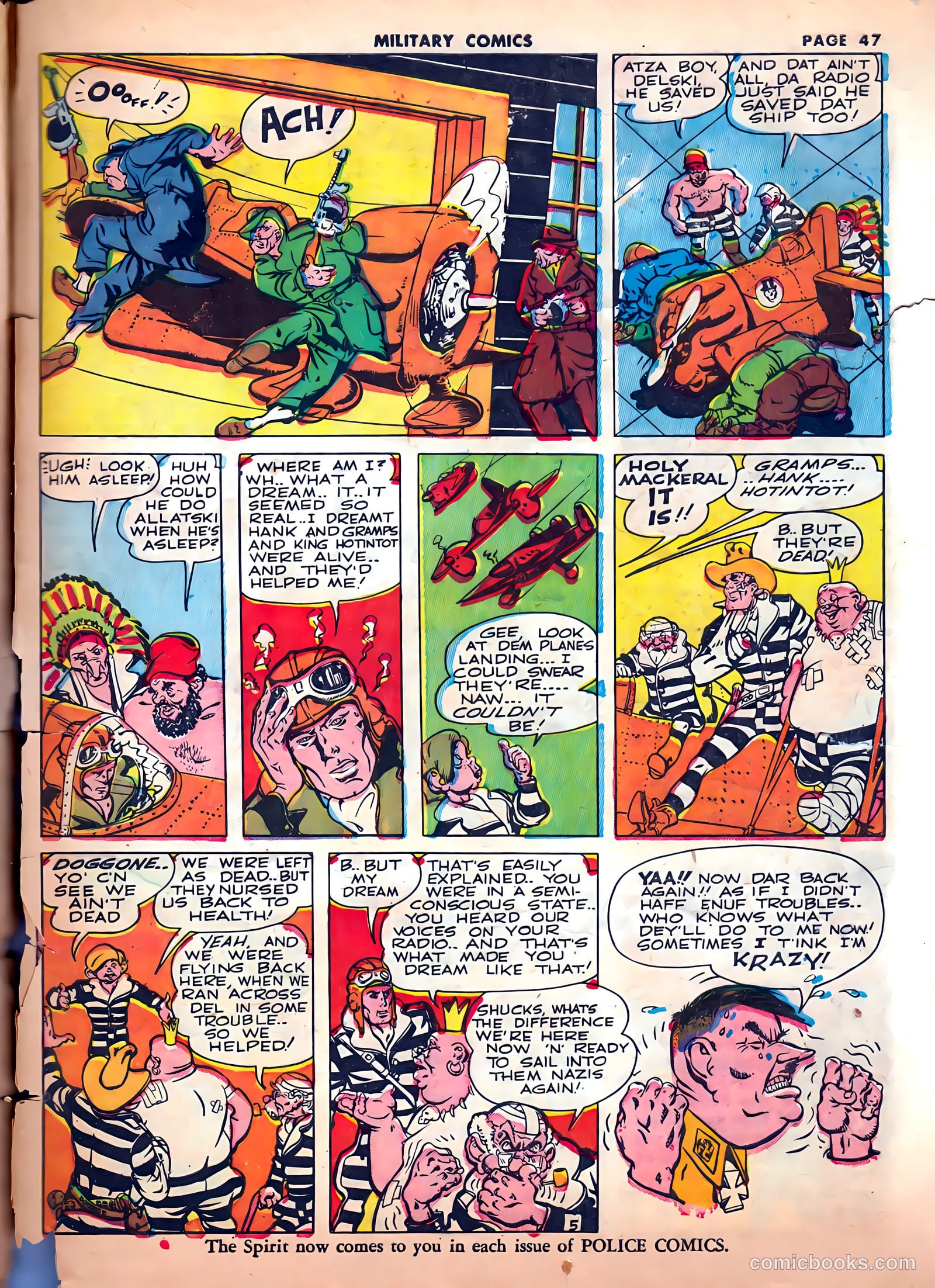 Military Comics #12 (1942) — page 49 of 68