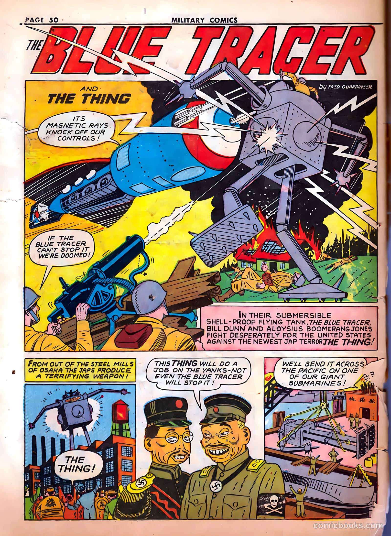 Military Comics #12 (1942) — page 52 of 68
