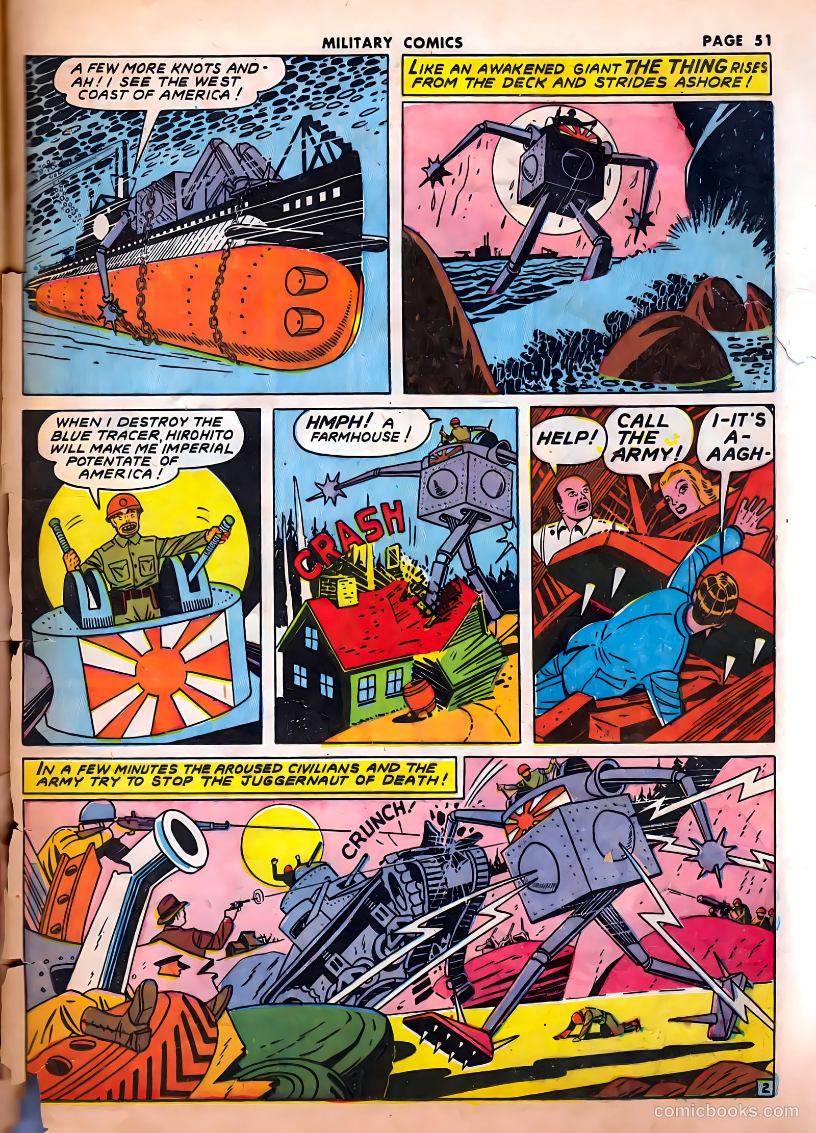 Military Comics #12 (1942) — page 53 of 68