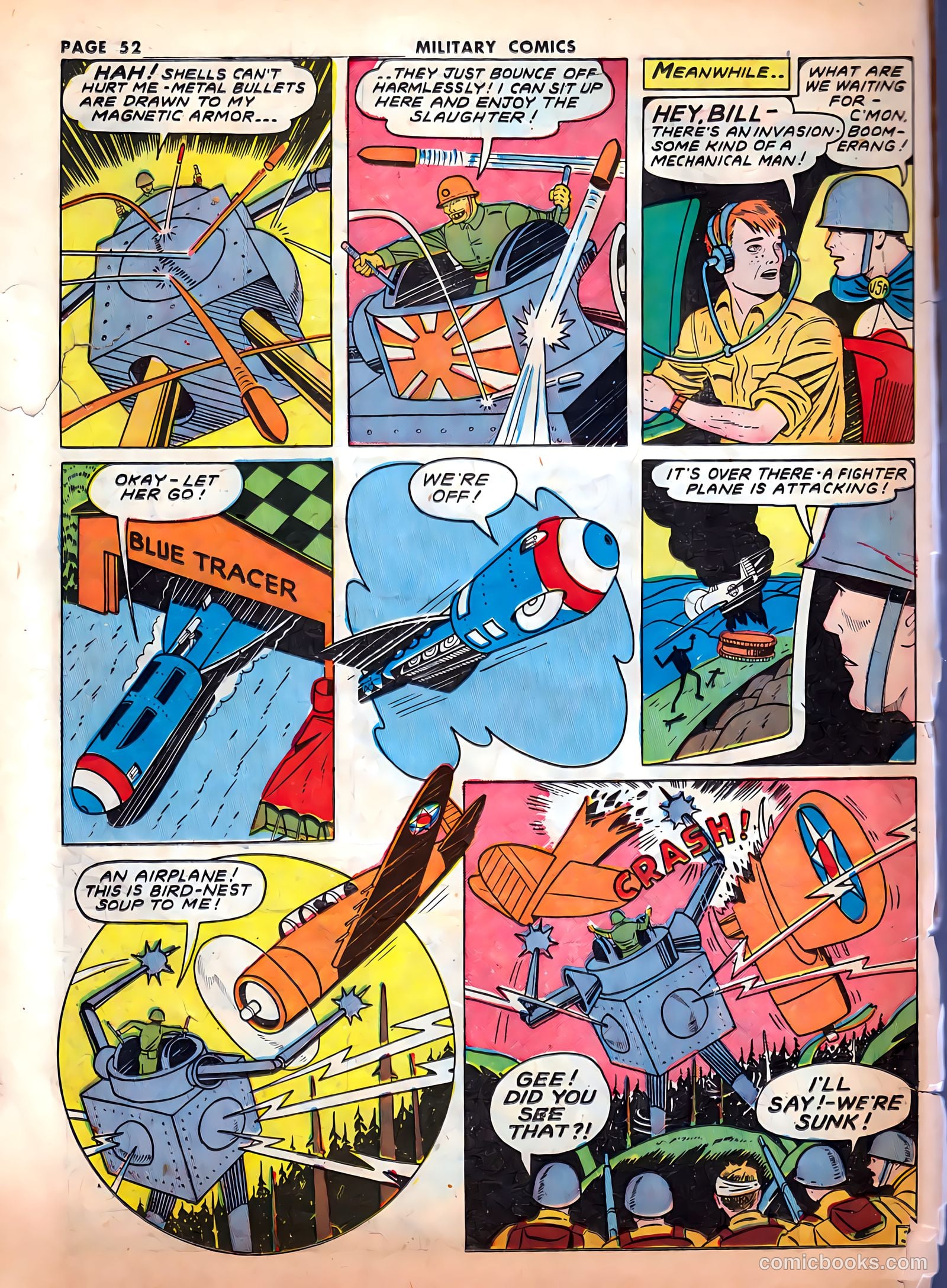 Military Comics #12 (1942) — page 54 of 68