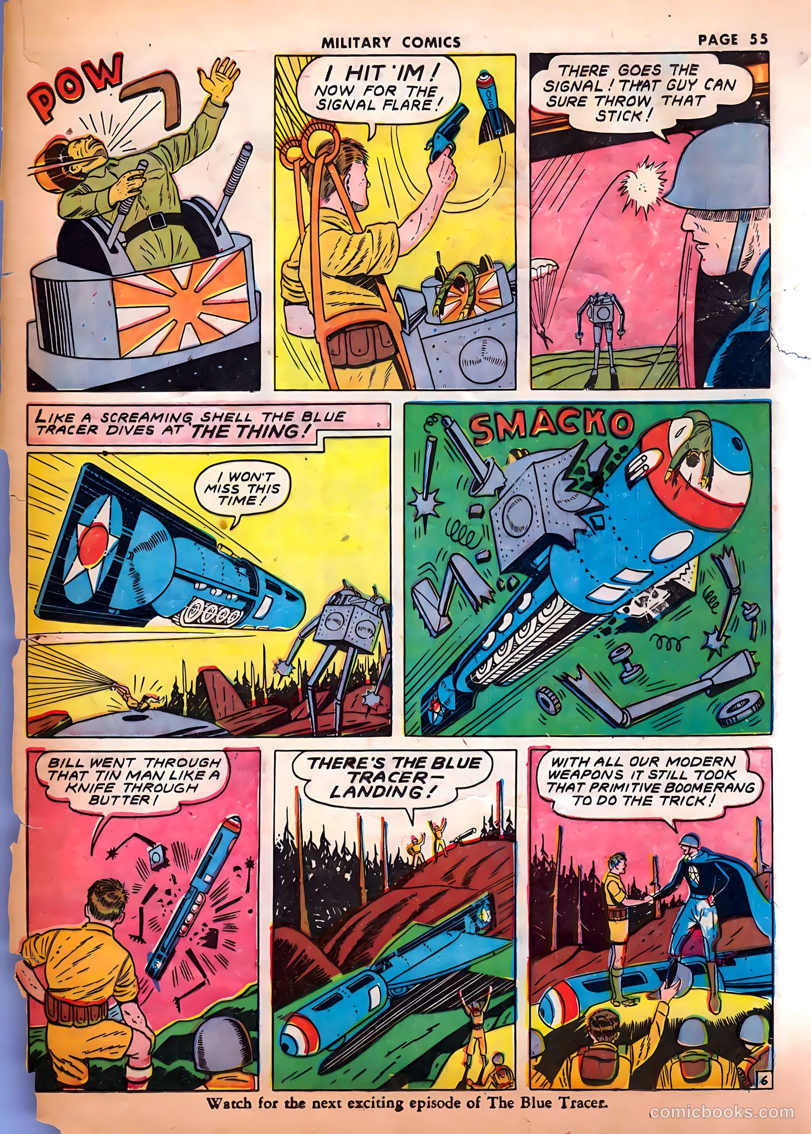 Military Comics #12 (1942) — page 57 of 68