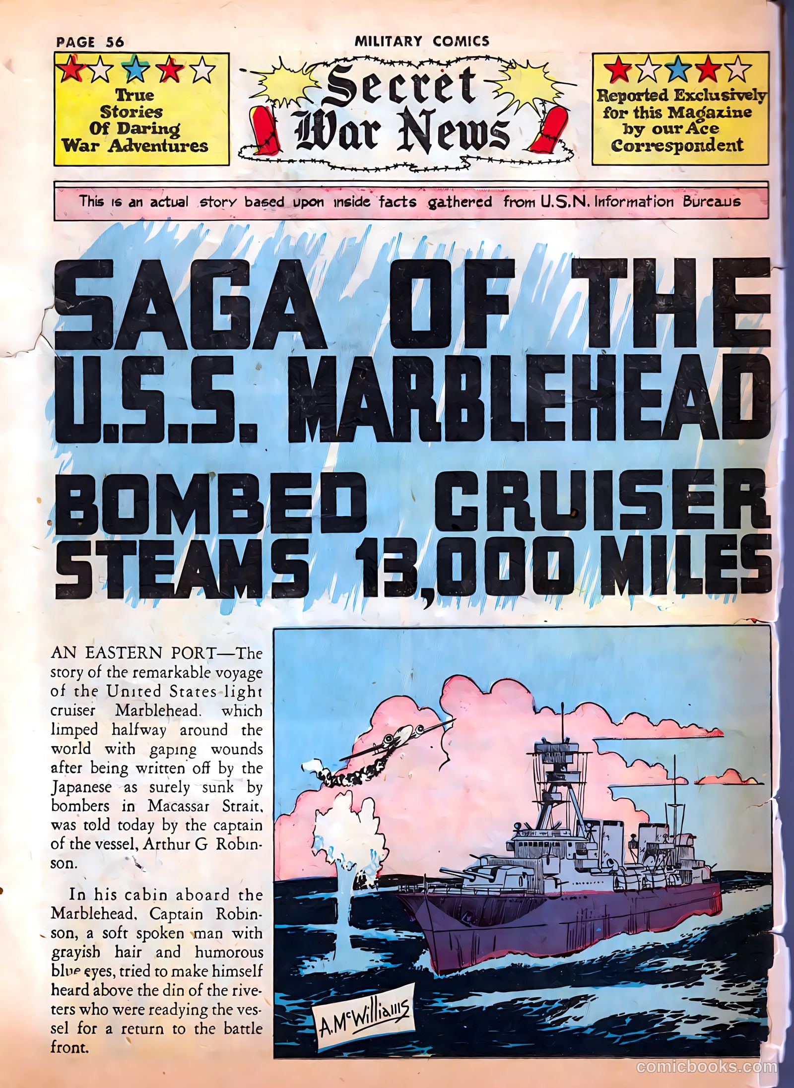 Military Comics #12 (1942) — page 58 of 68