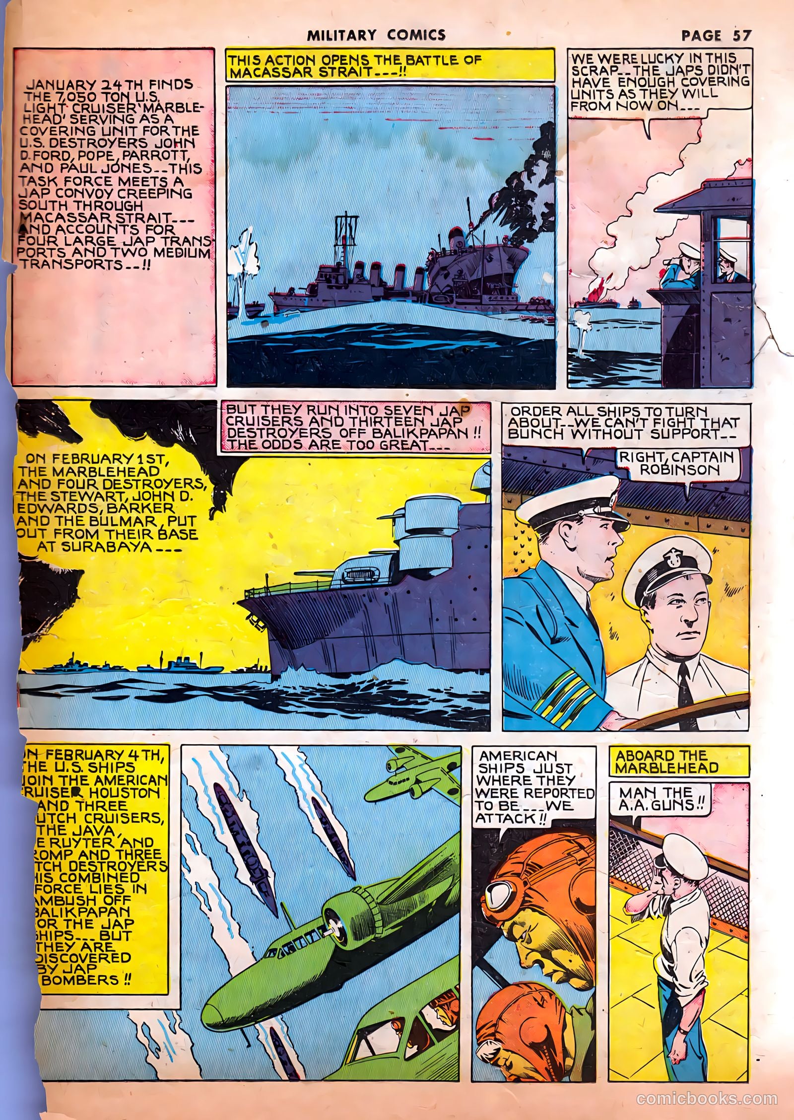 Military Comics #12 (1942) — page 59 of 68