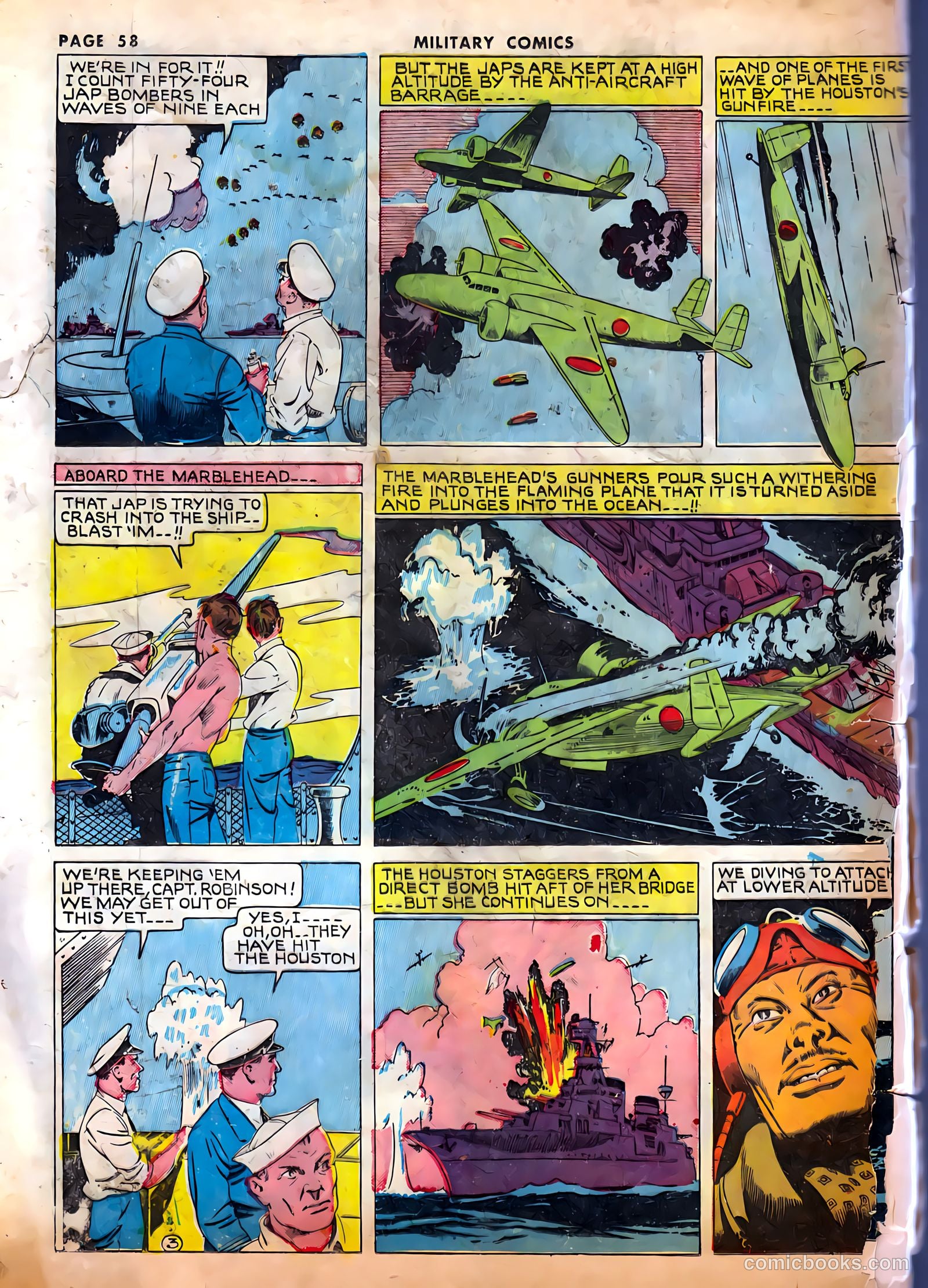 Military Comics #12 (1942) — page 60 of 68