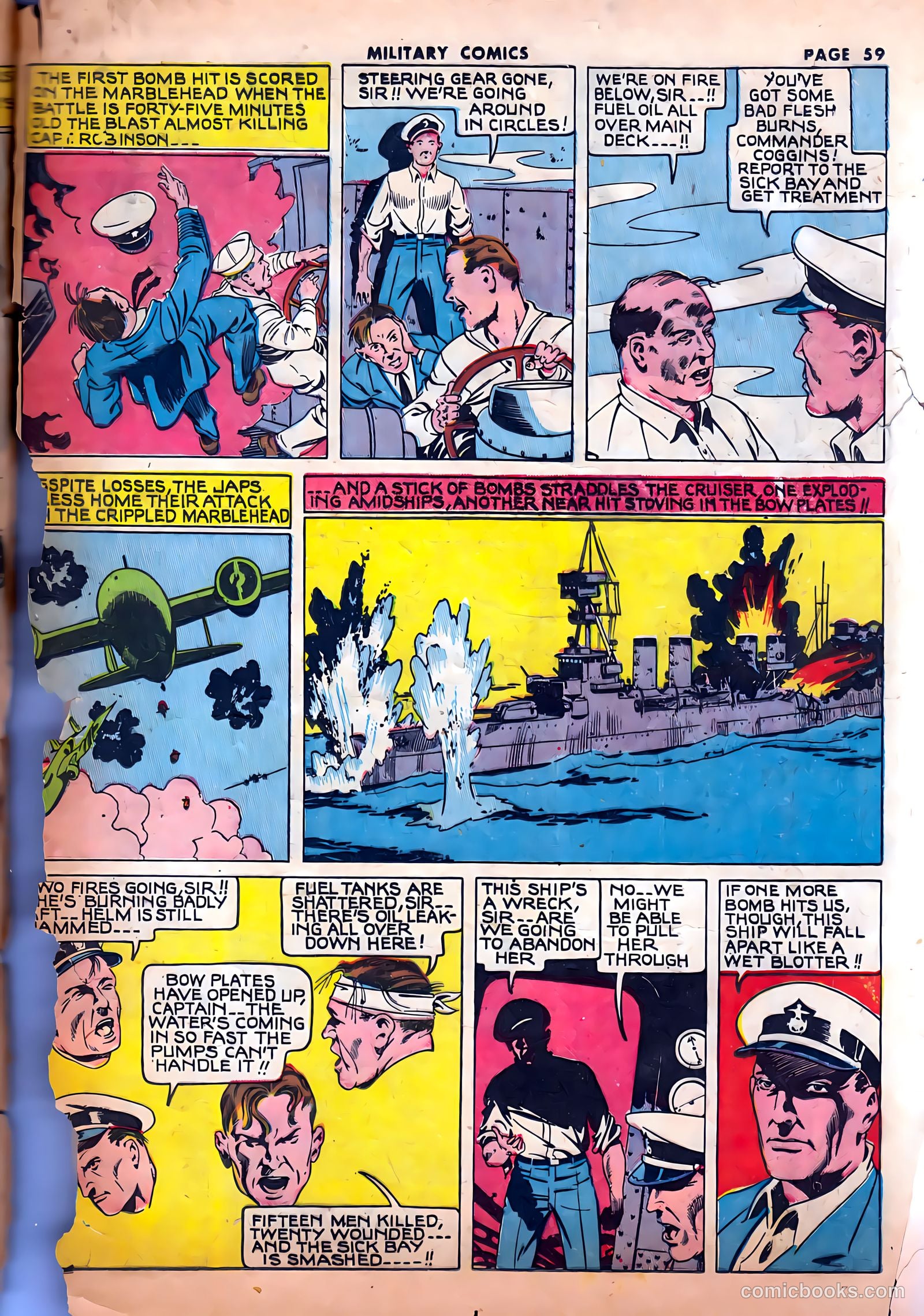 Military Comics #12 (1942) — page 61 of 68