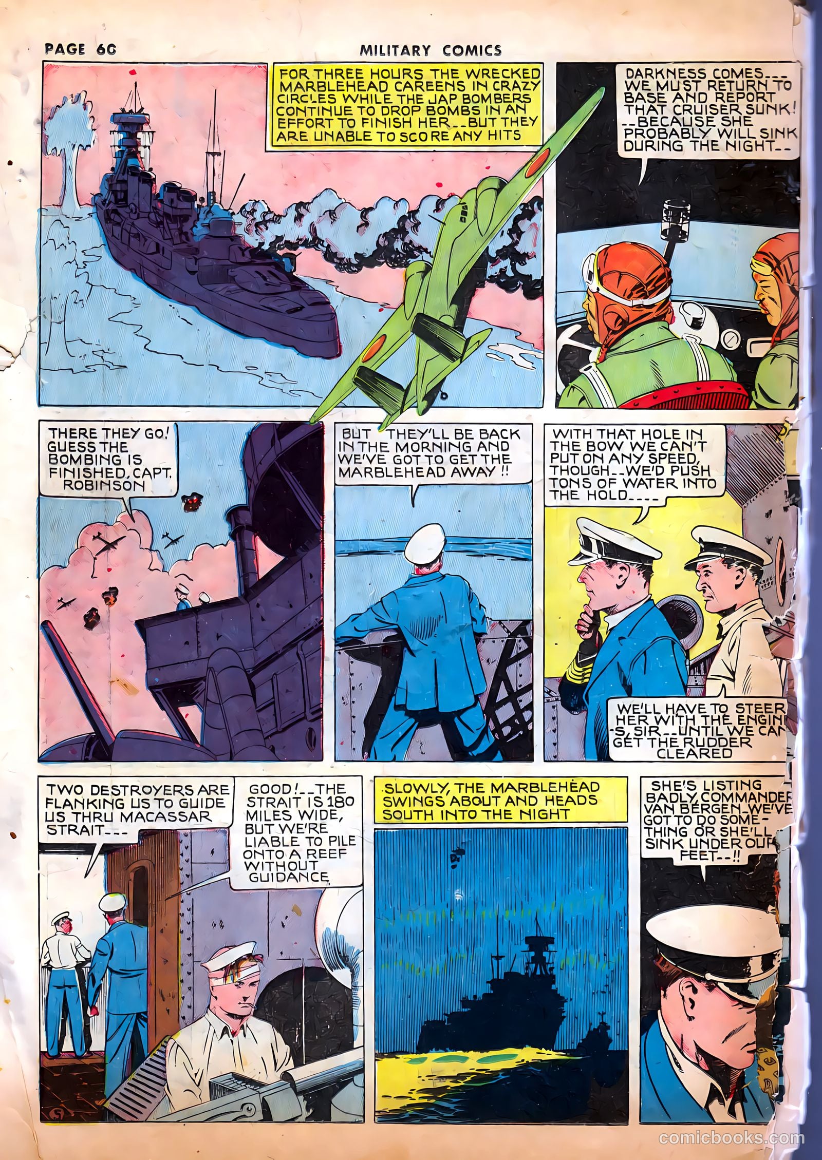 Military Comics #12 (1942) — page 62 of 68