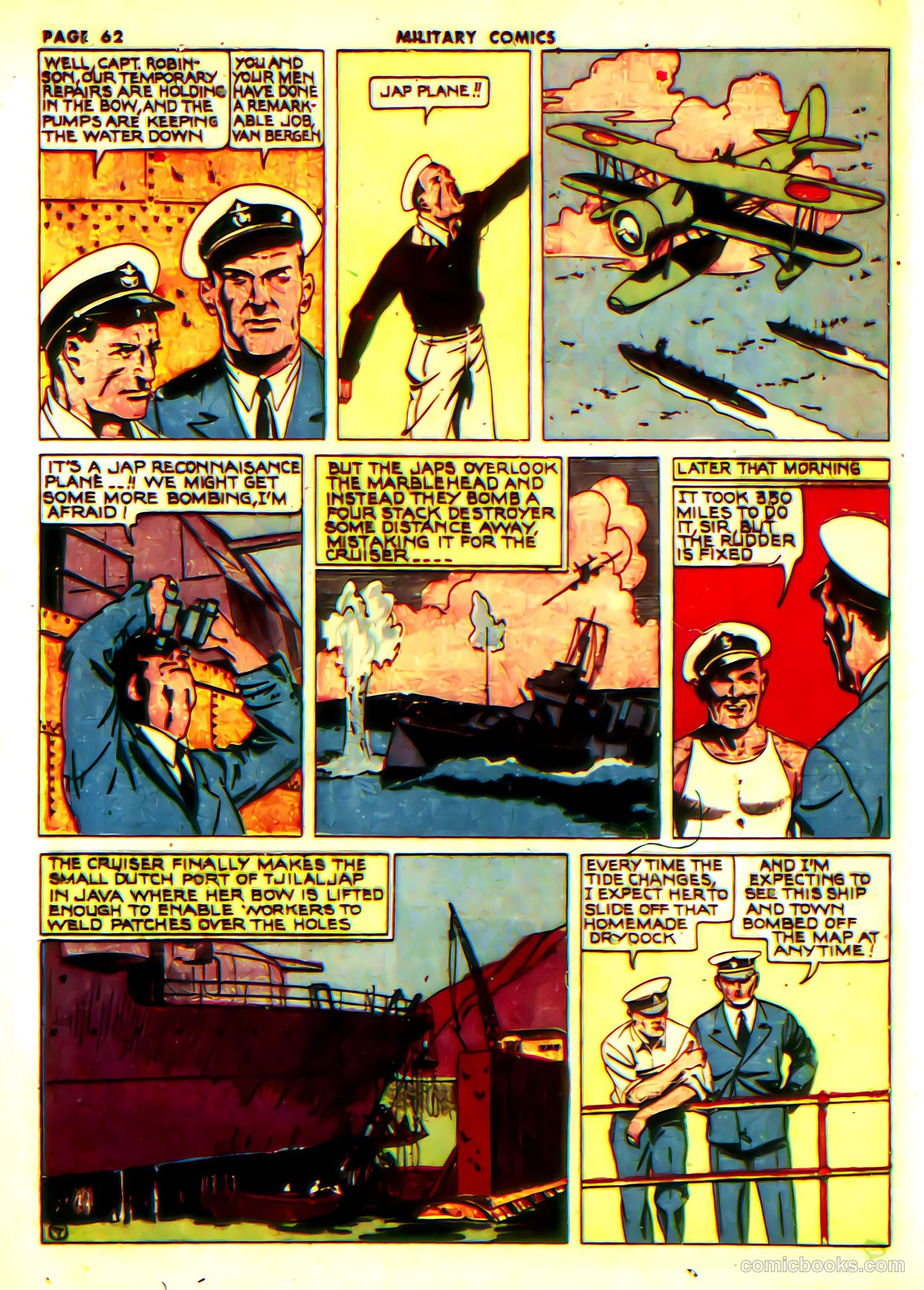 Military Comics #12 (1942) — page 64 of 68