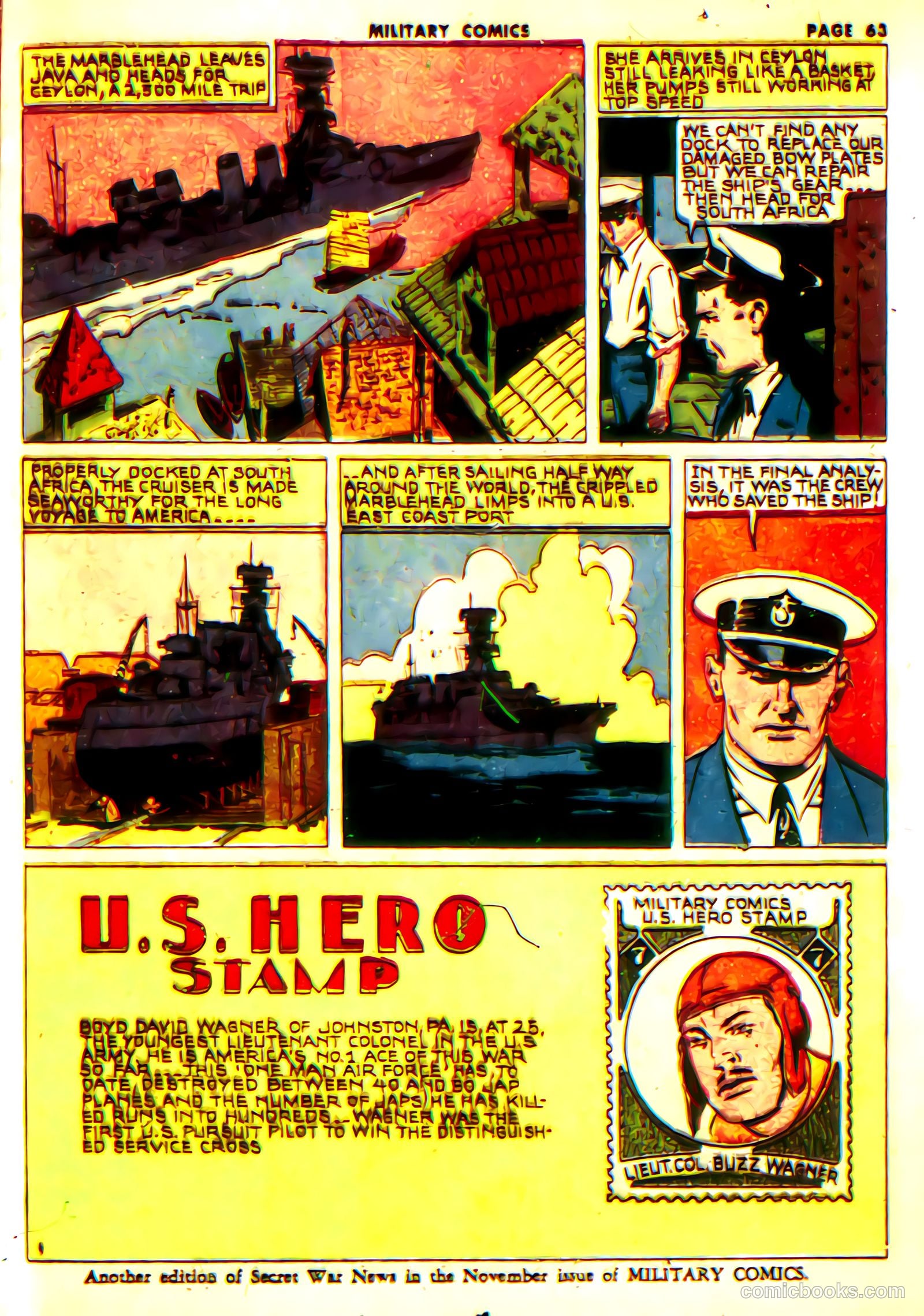 Military Comics #12 (1942) — page 65 of 68