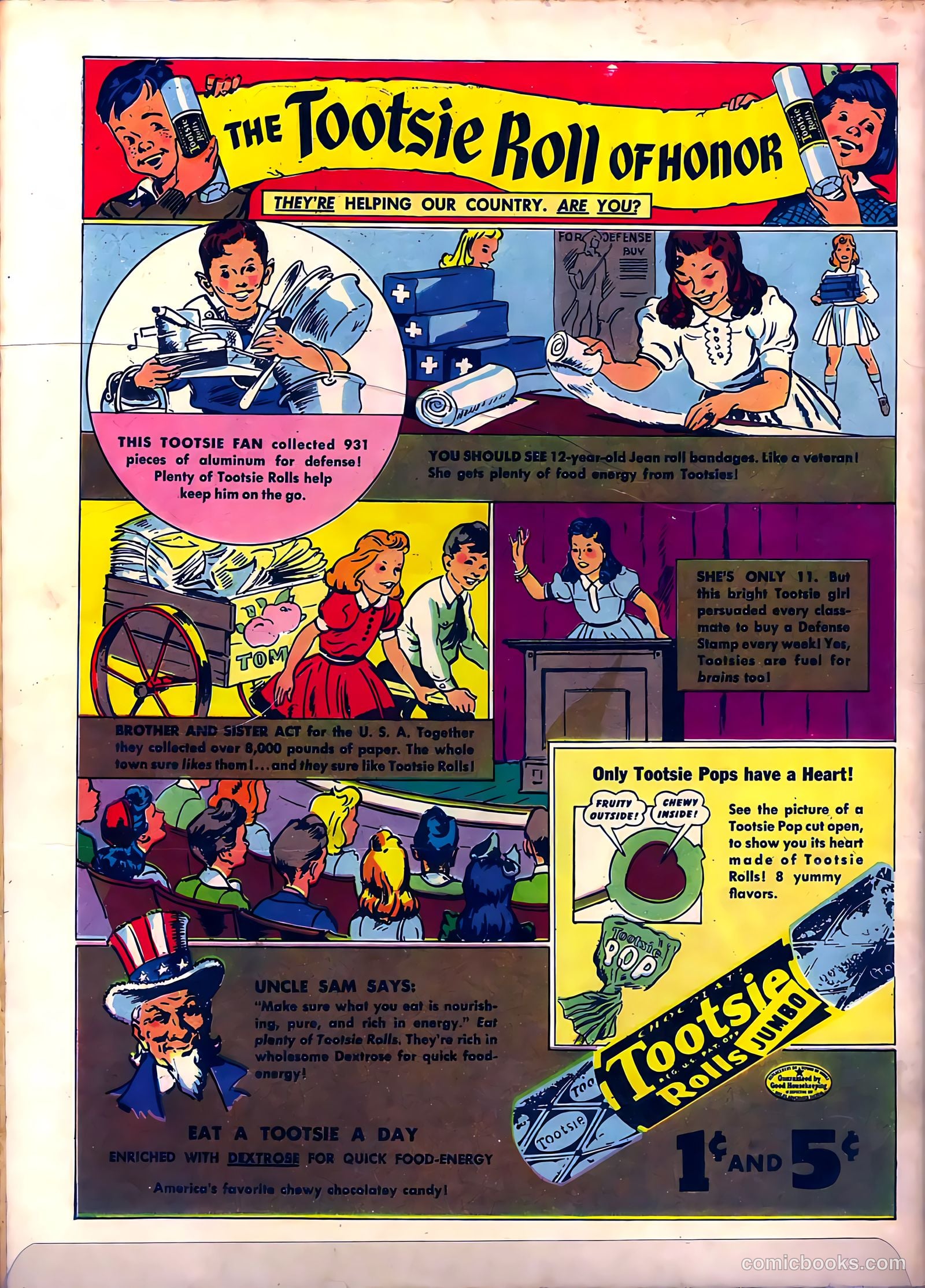Military Comics #12 (1942) — page 68 of 68