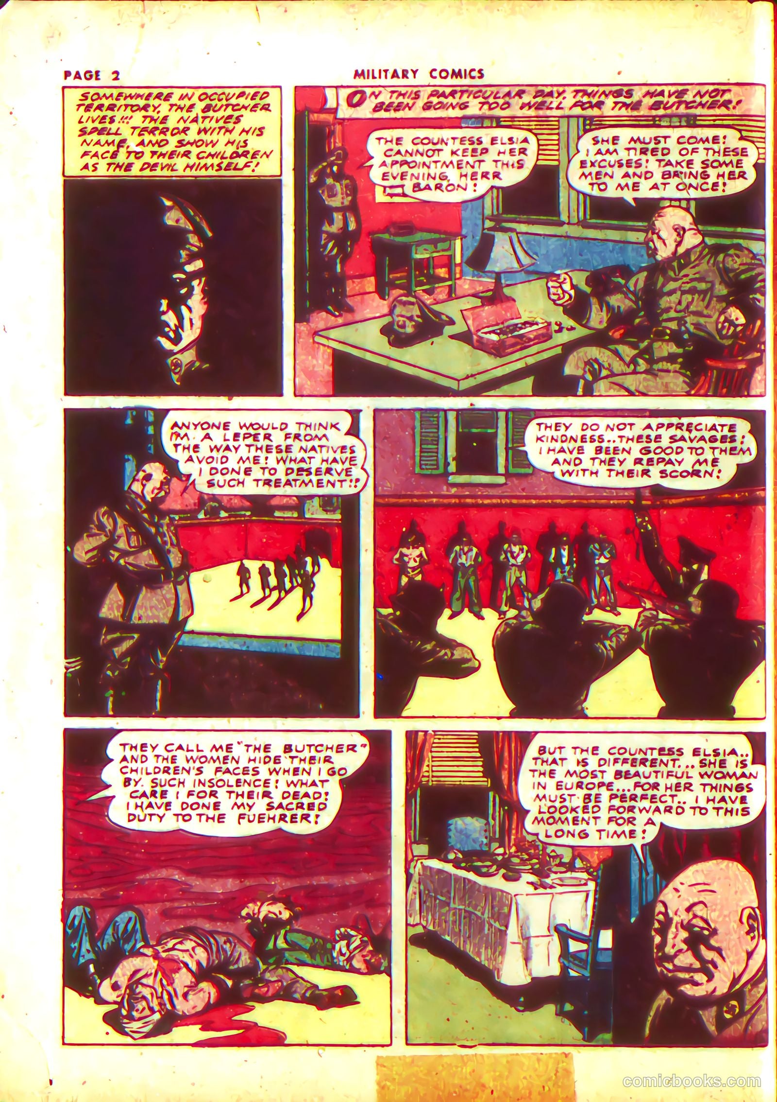 Military Comics #13 (1942) — page 4 of 68