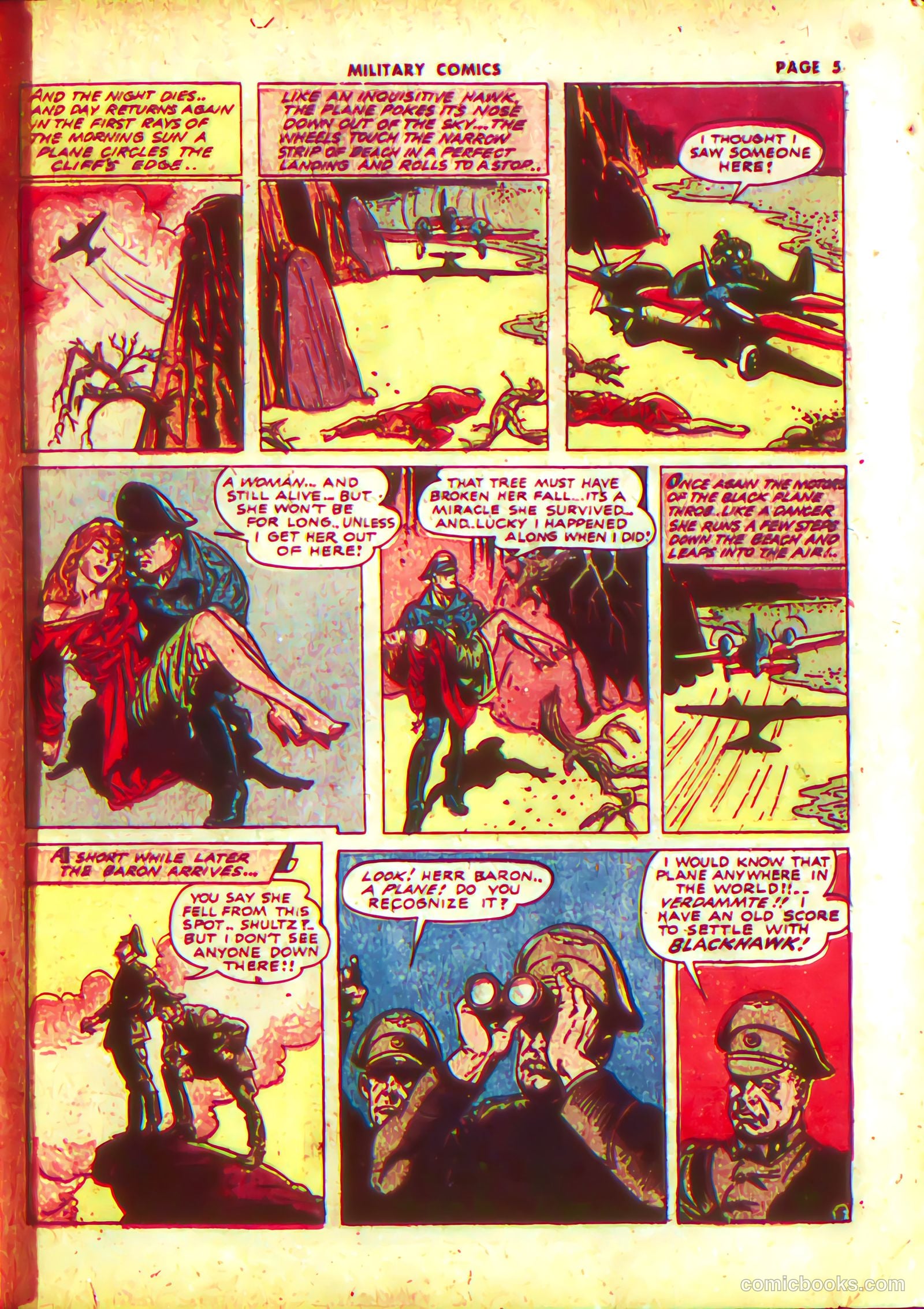 Military Comics #13 (1942) — page 7 of 68