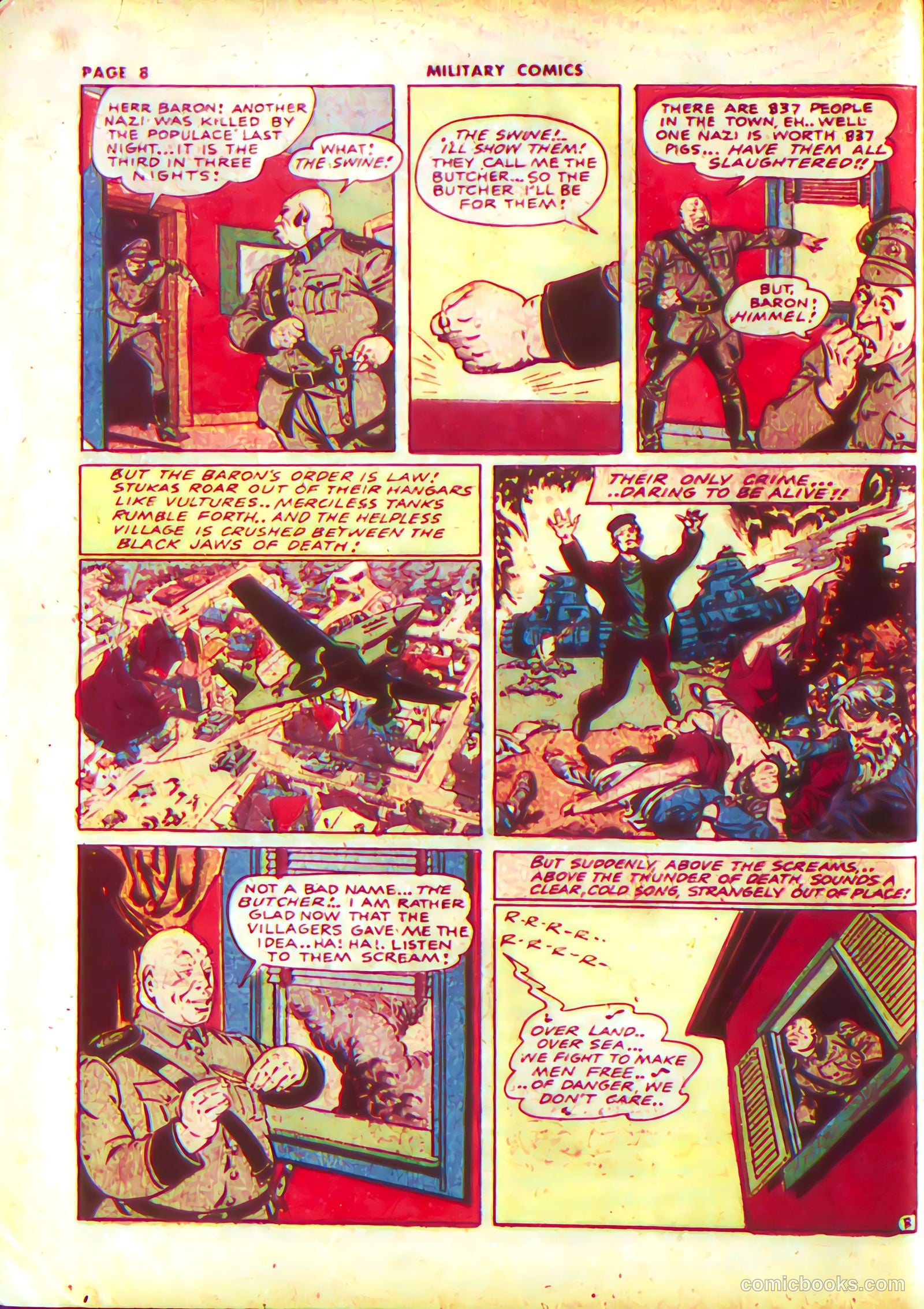 Military Comics #13 (1942) — page 10 of 68