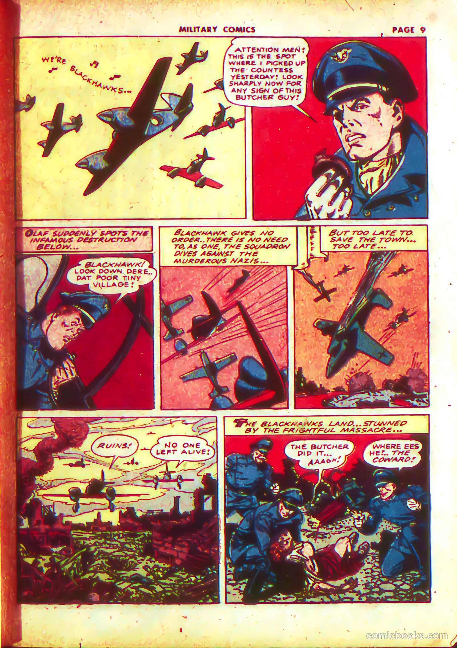 Military Comics #13 (1942) — page 11 of 68