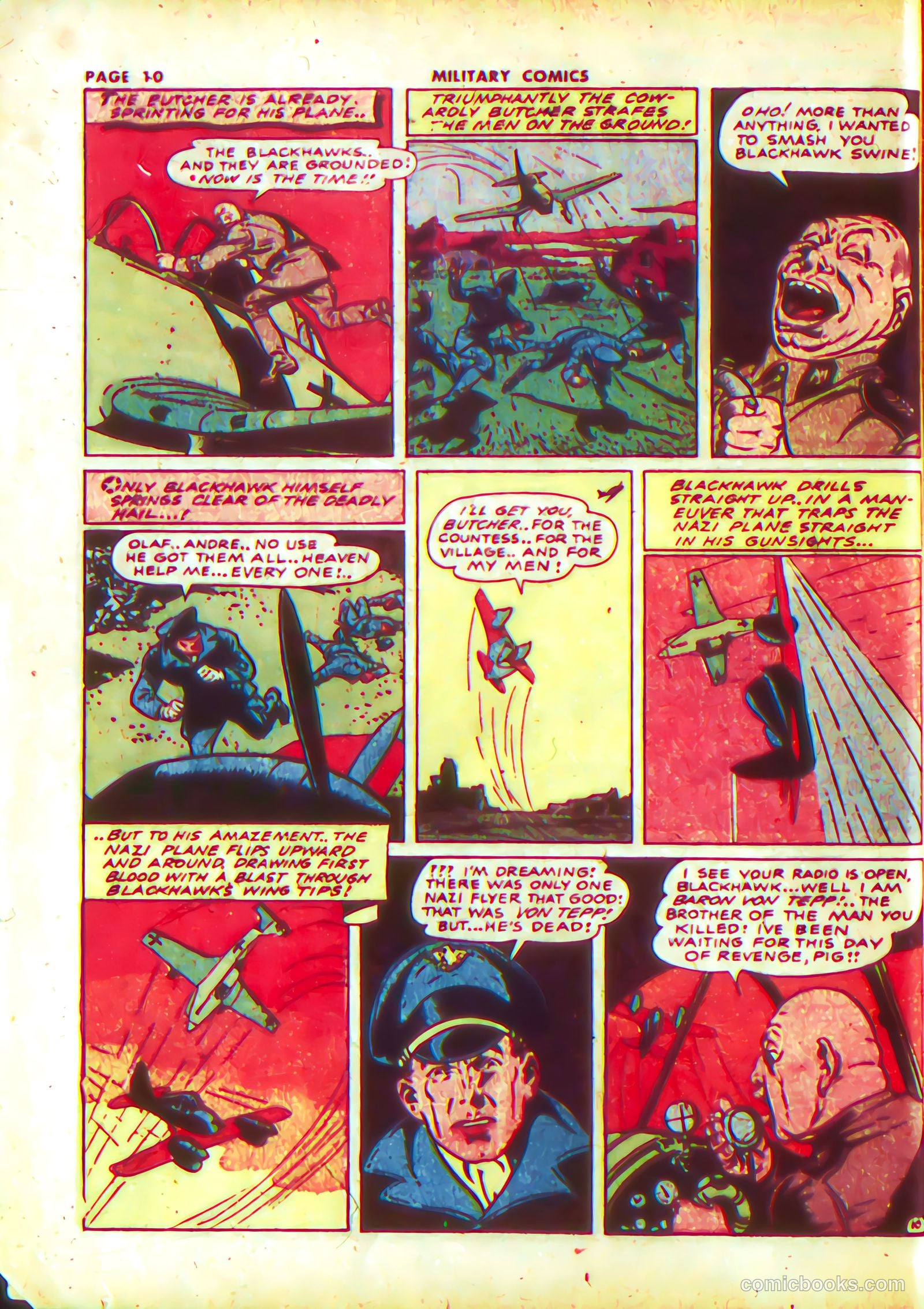 Military Comics #13 (1942) — page 12 of 68