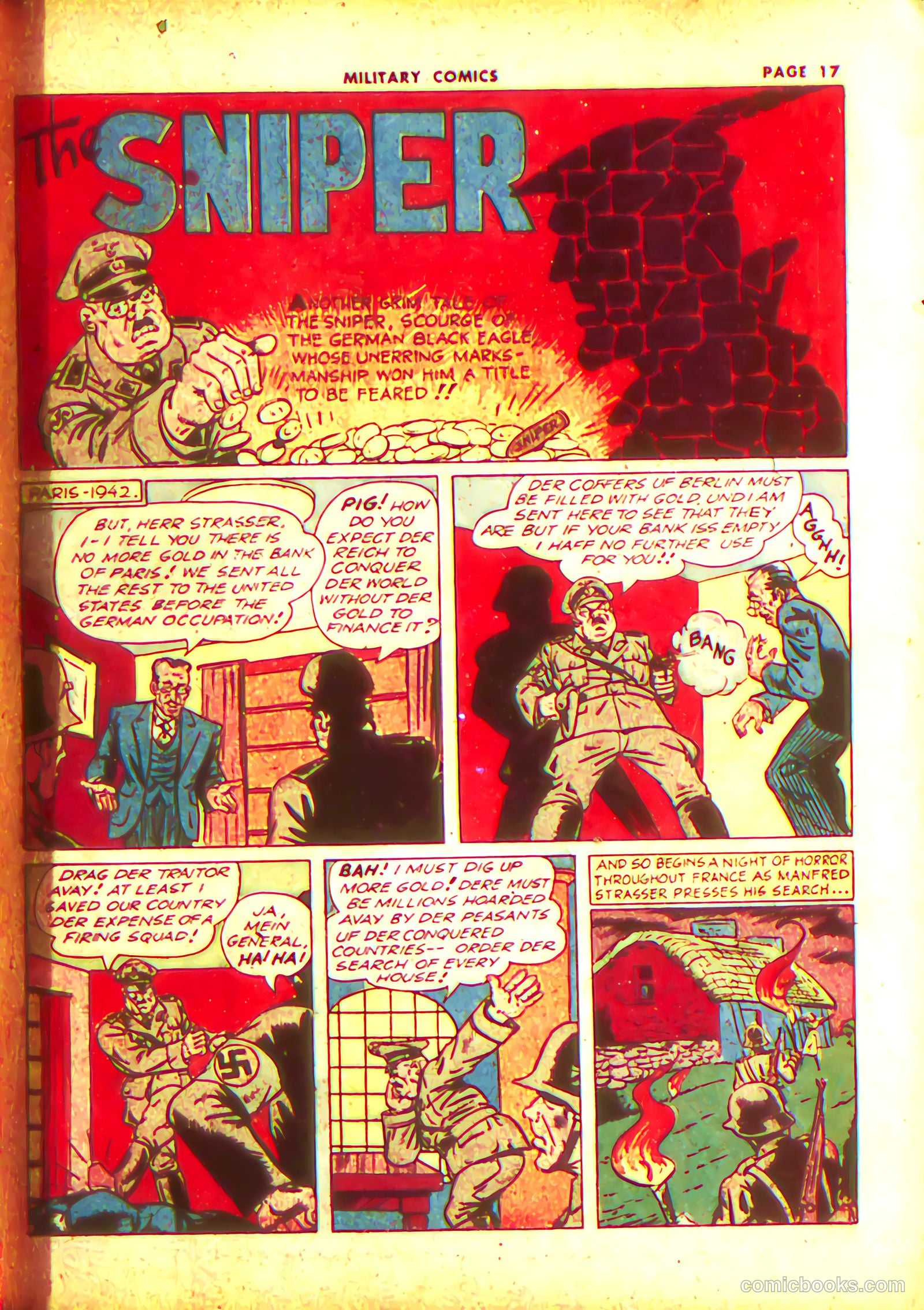 Military Comics #13 (1942) — page 19 of 68