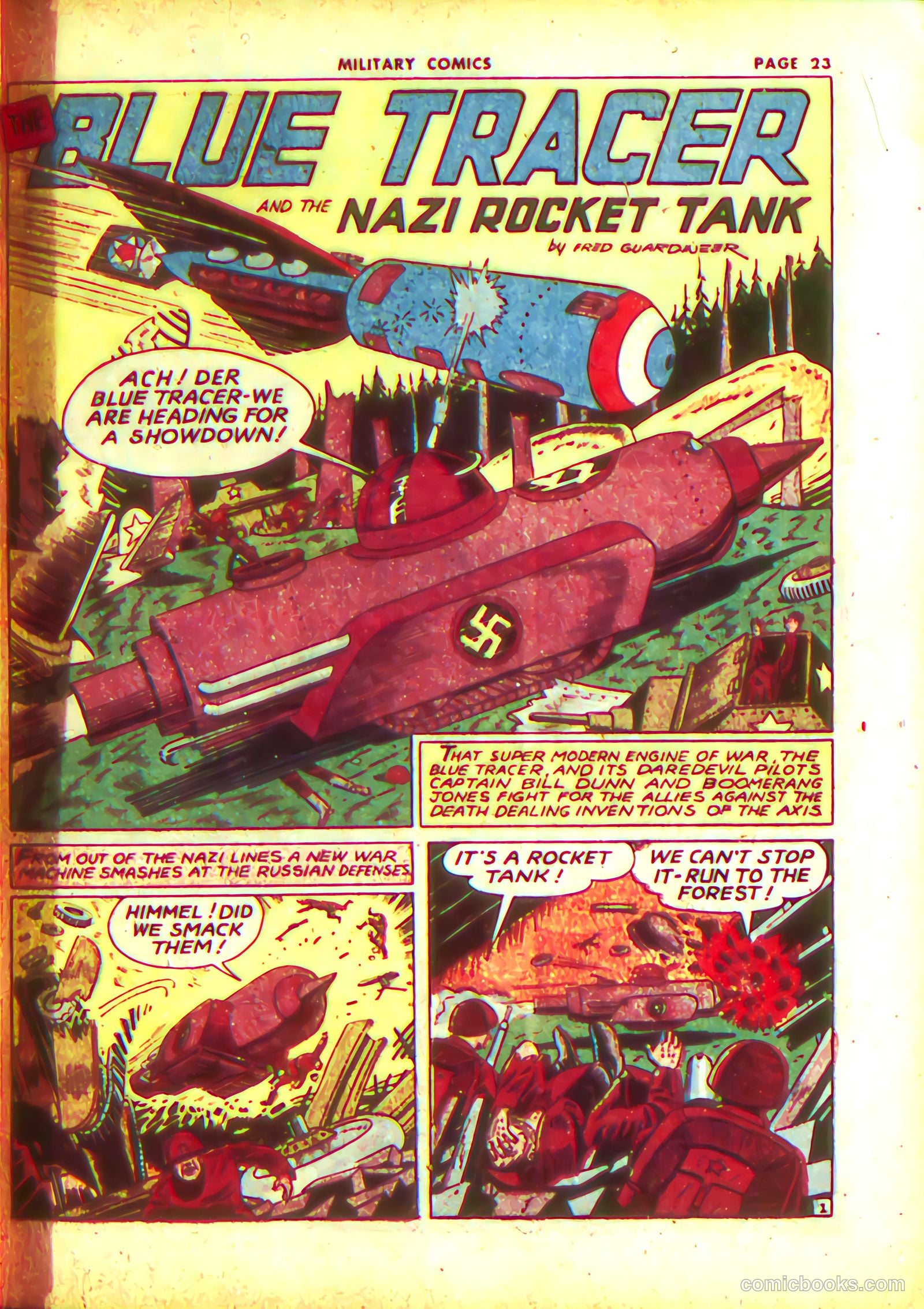 Military Comics #13 (1942) — page 25 of 68