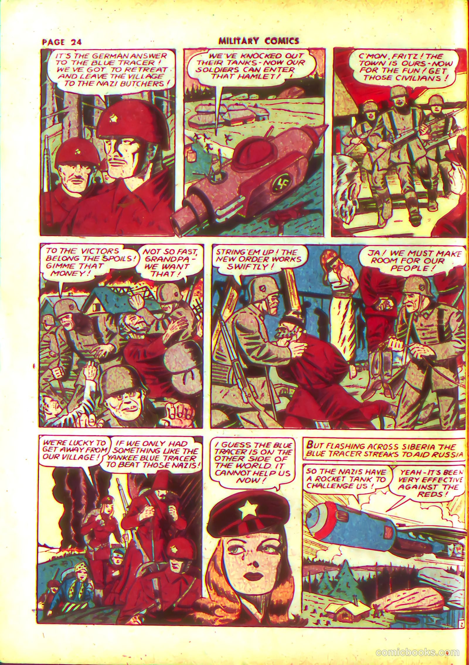 Military Comics #13 (1942) — page 26 of 68