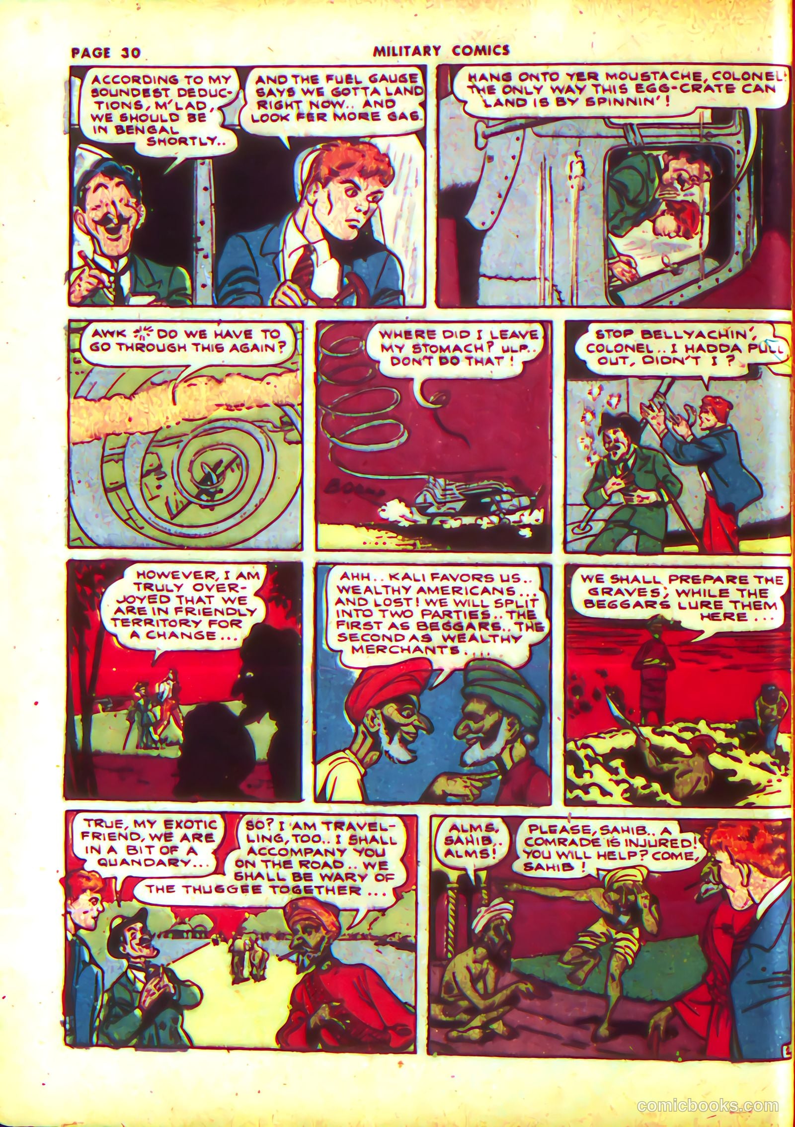 Military Comics #13 (1942) — page 32 of 68
