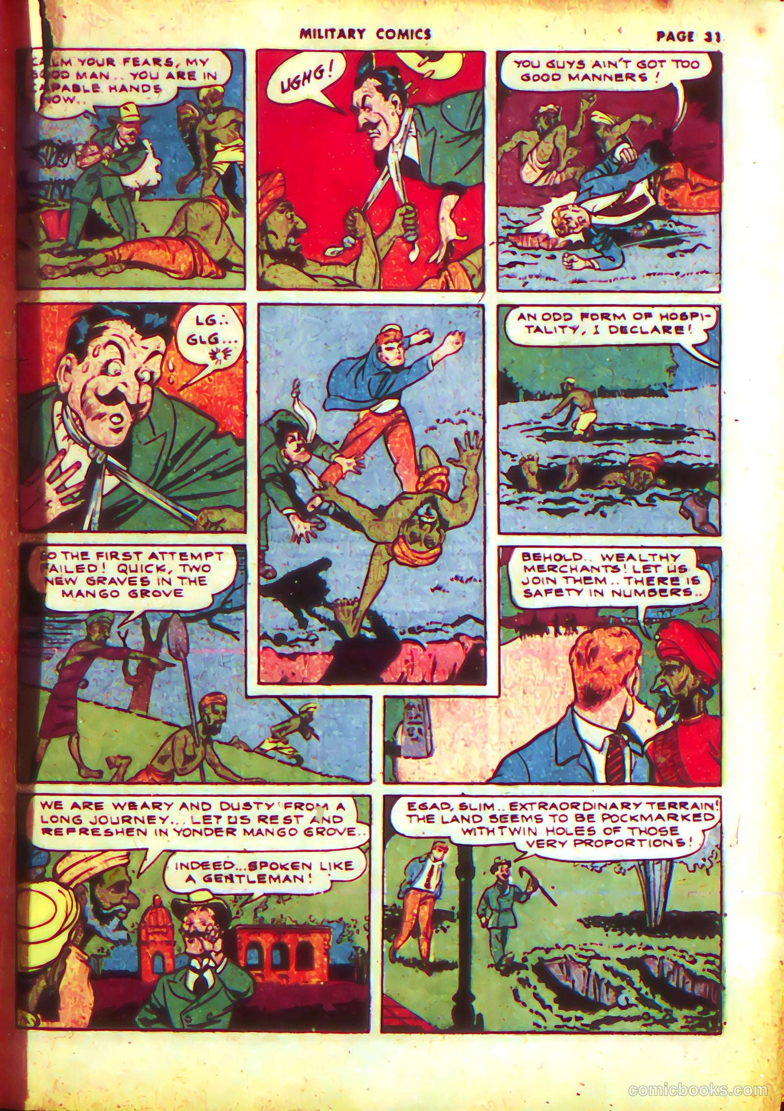 Military Comics #13 (1942) — page 33 of 68