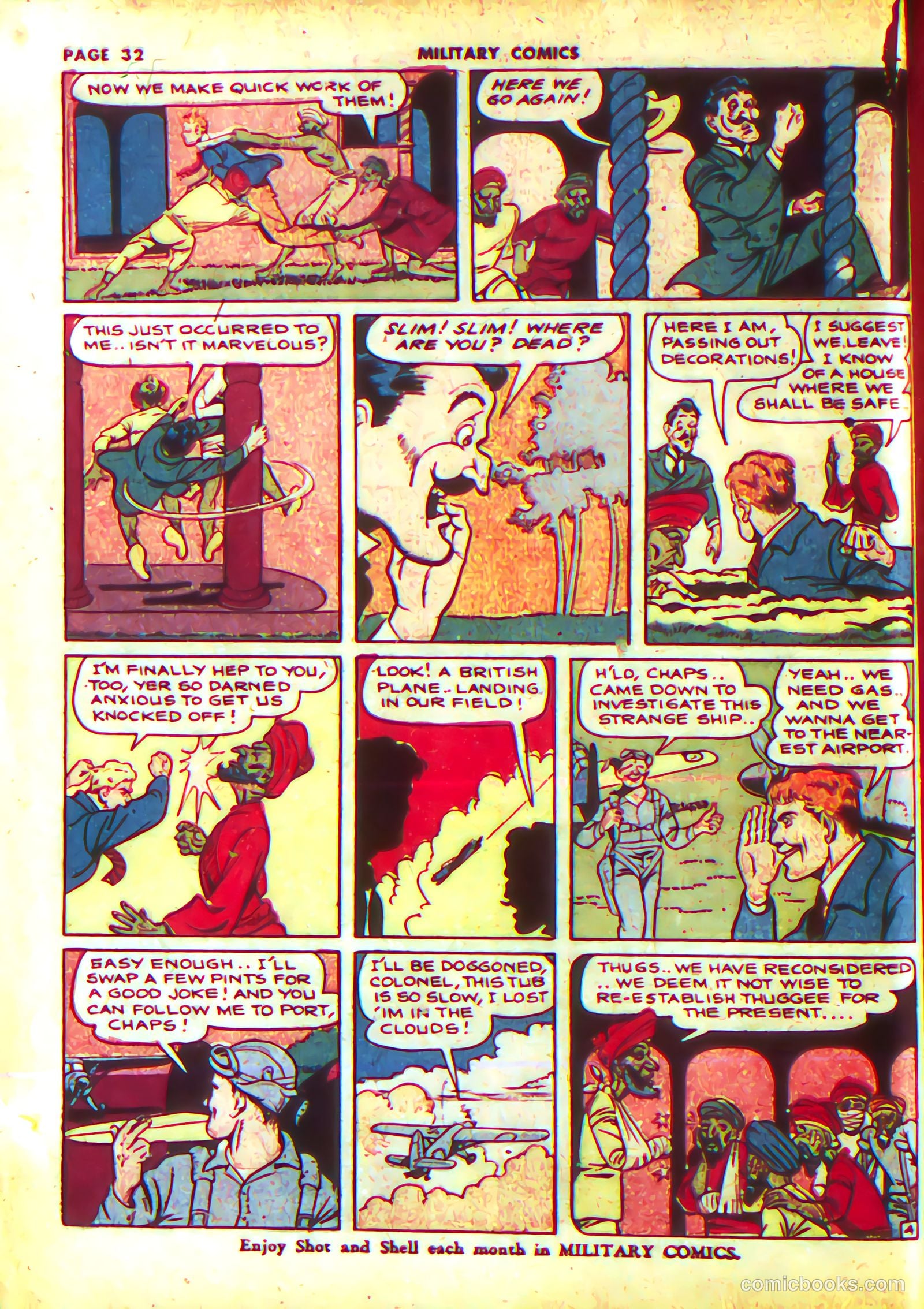 Military Comics #13 (1942) — page 34 of 68