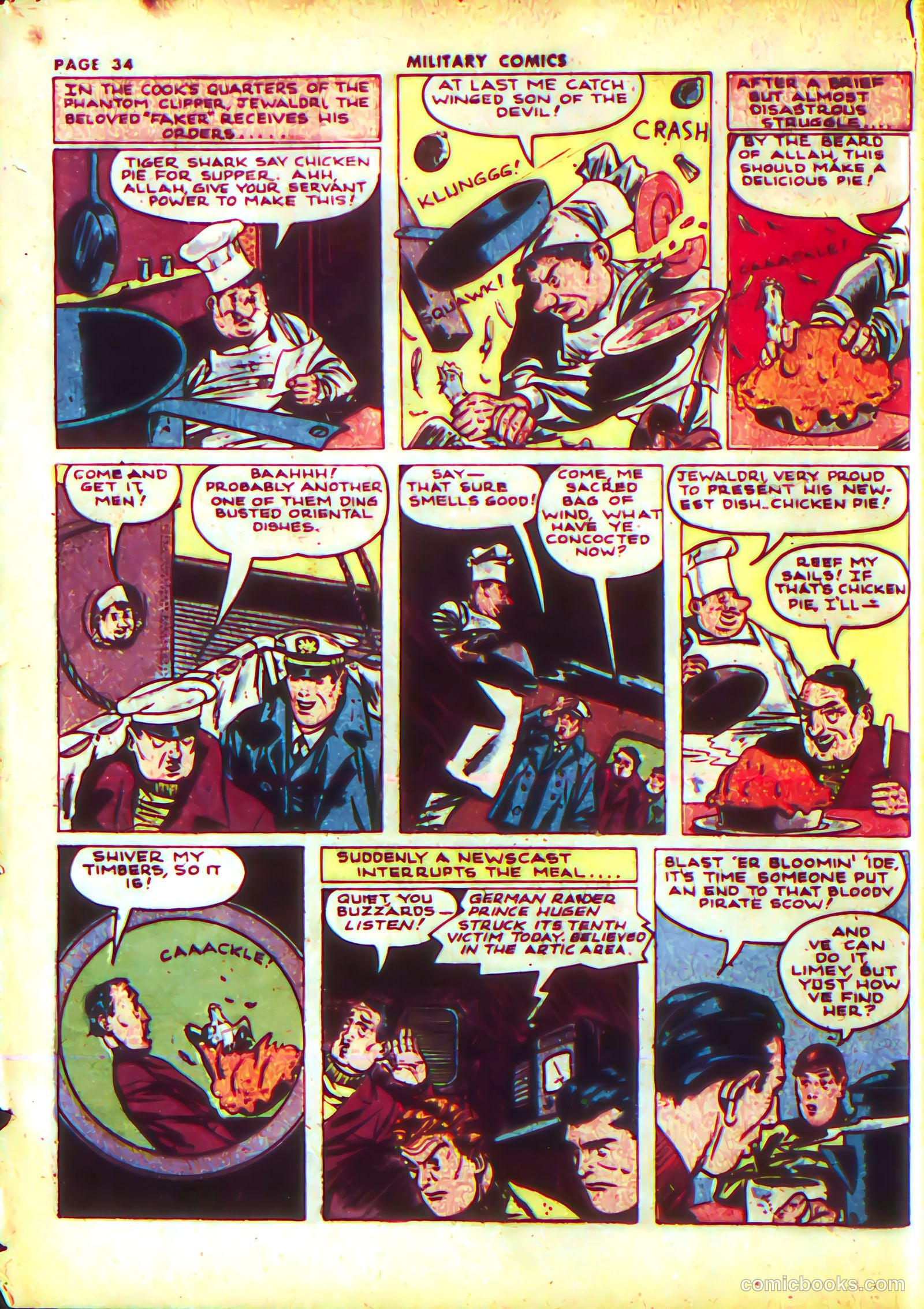 Military Comics #13 (1942) — page 36 of 68
