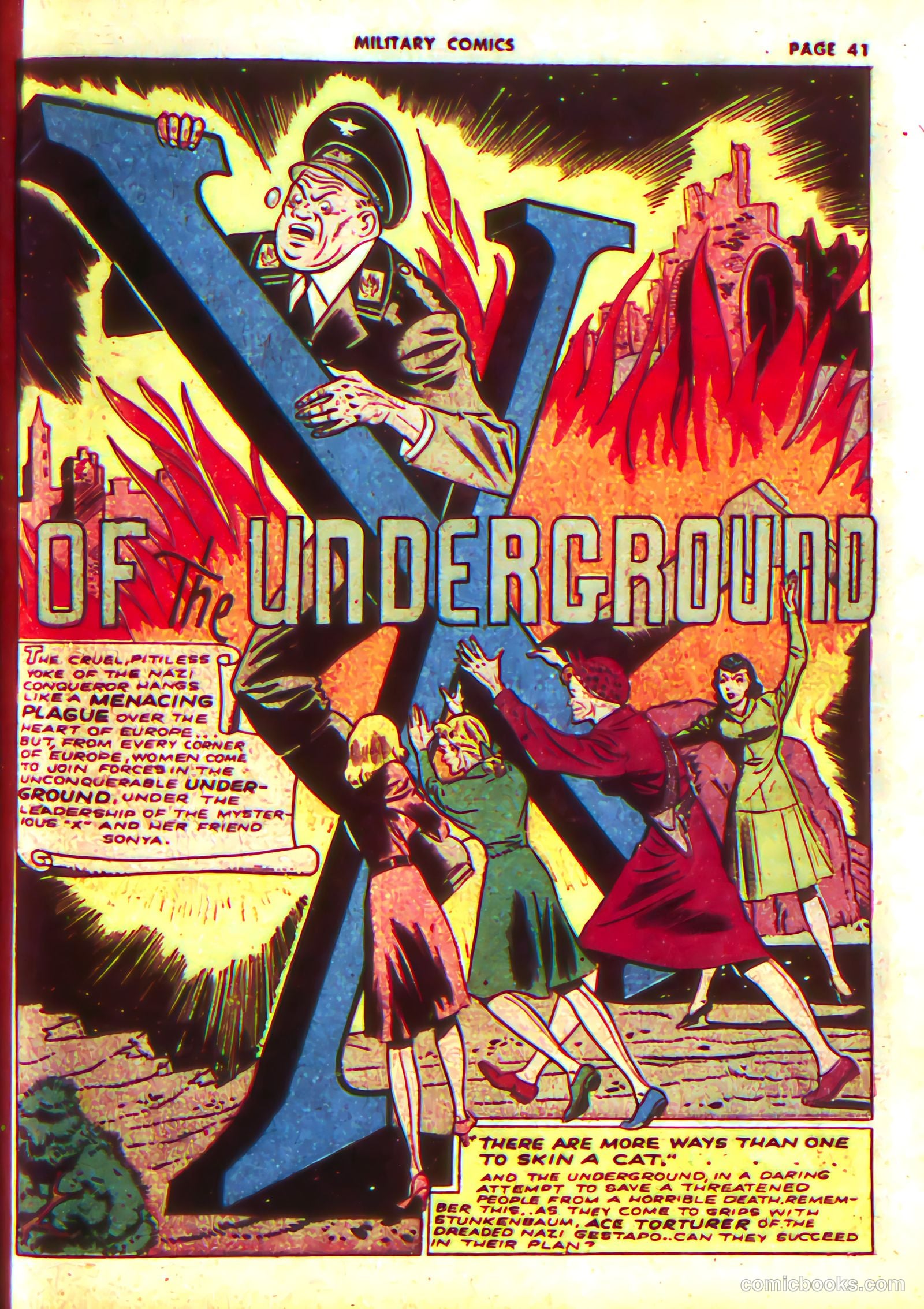 Military Comics #13 (1942) — page 43 of 68