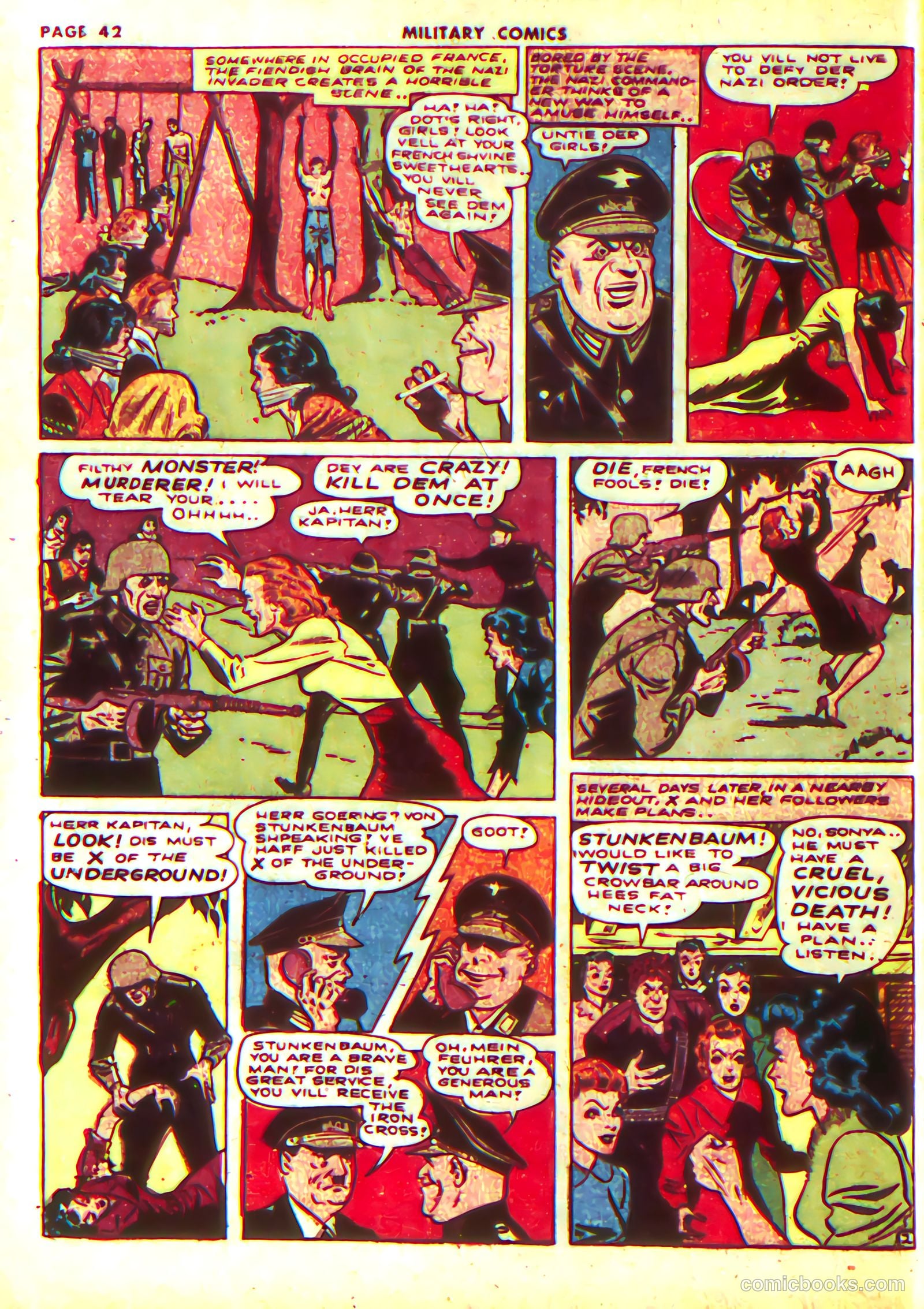 Military Comics #13 (1942) — page 44 of 68