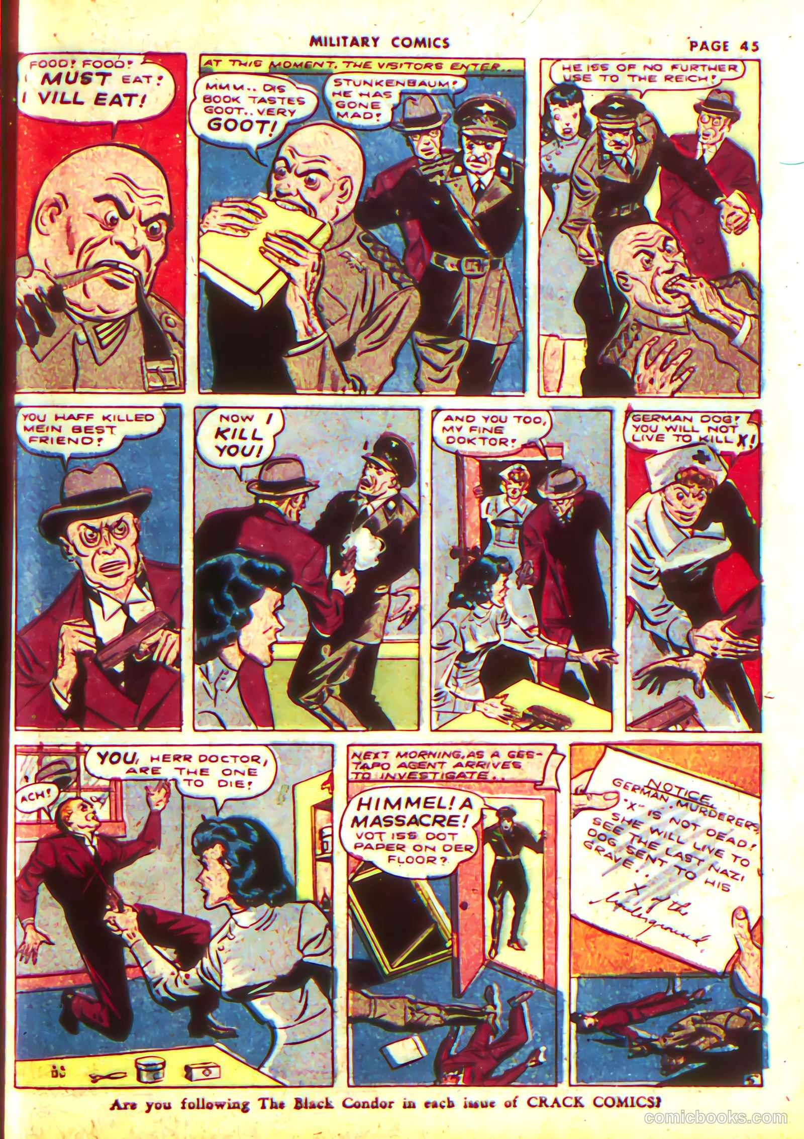 Military Comics #13 (1942) — page 47 of 68