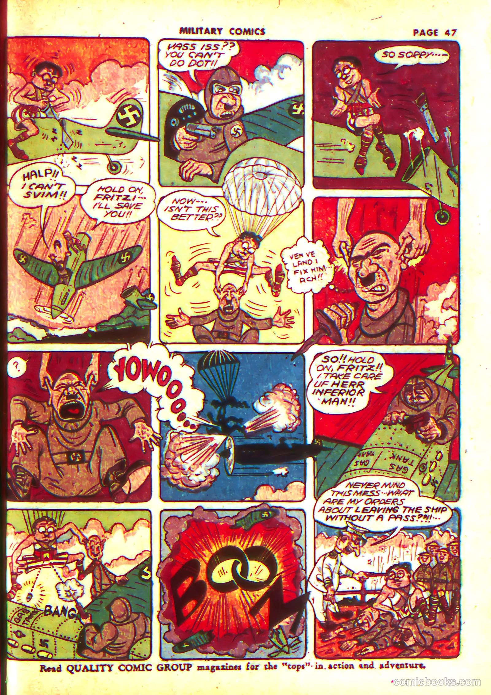 Military Comics #13 (1942) — page 49 of 68