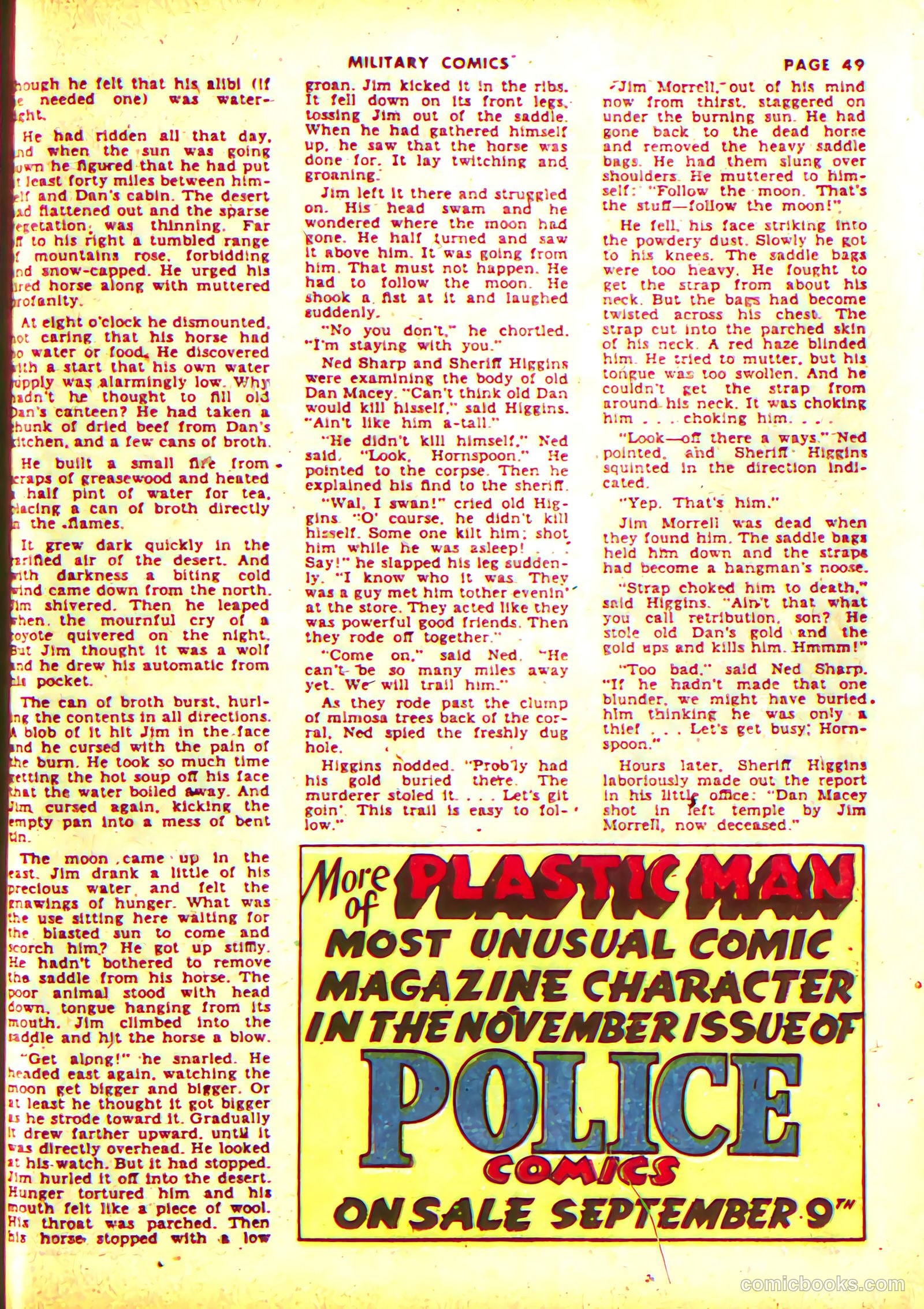 Military Comics #13 (1942) — page 51 of 68