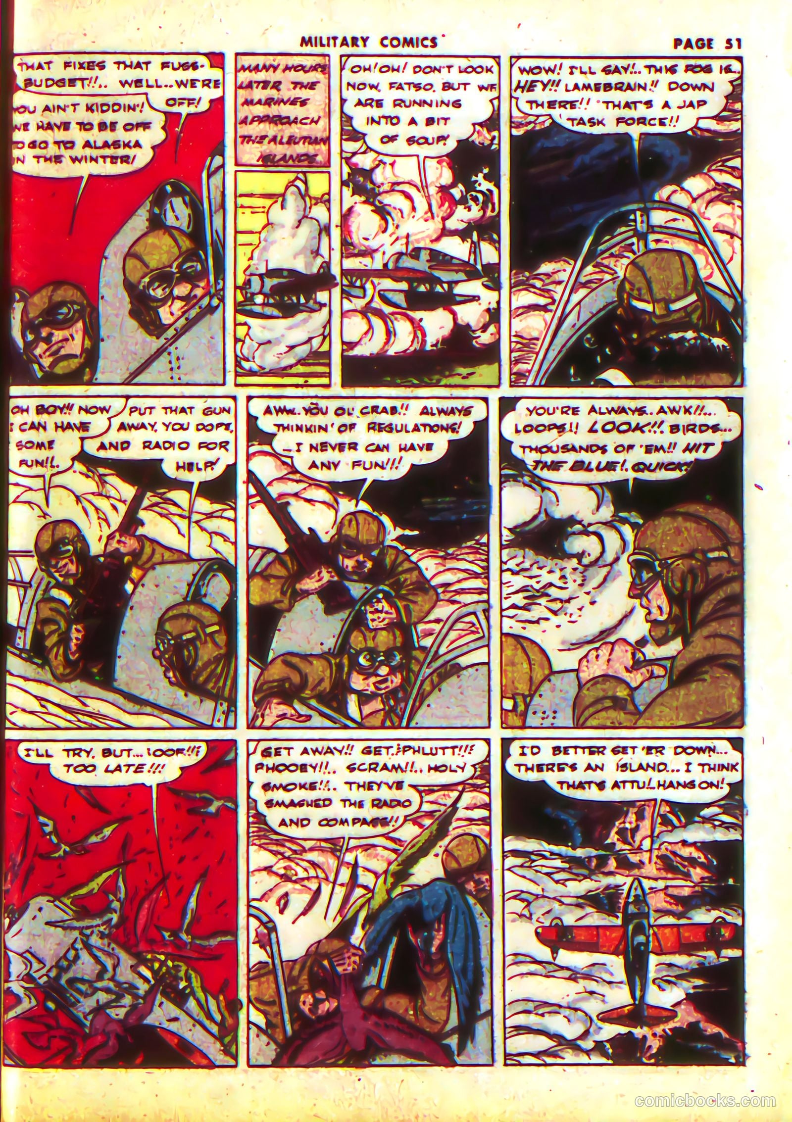 Military Comics #13 (1942) — page 53 of 68