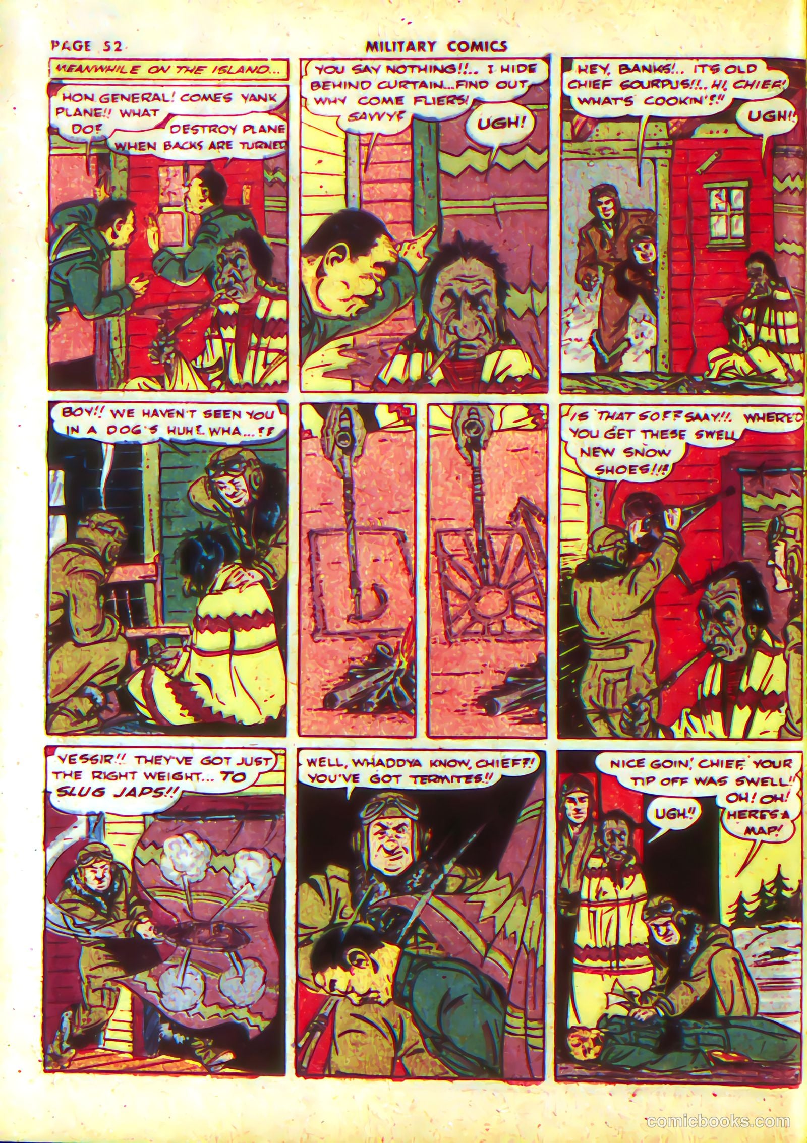 Military Comics #13 (1942) — page 54 of 68