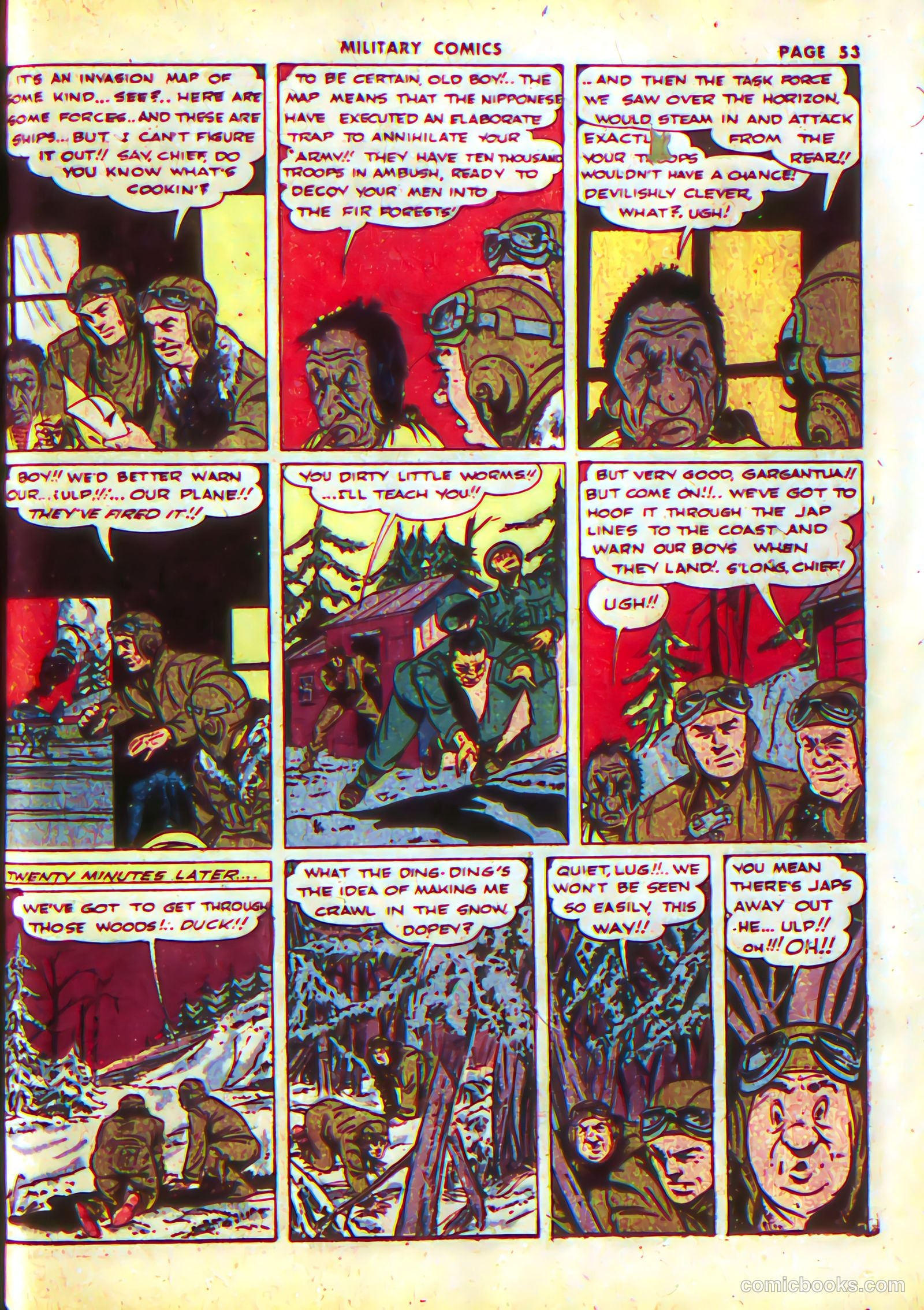 Military Comics #13 (1942) — page 55 of 68