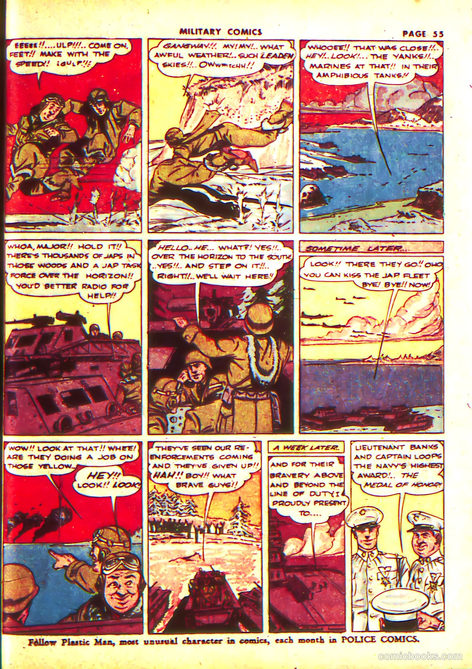 Military Comics #13 (1942) — page 57 of 68