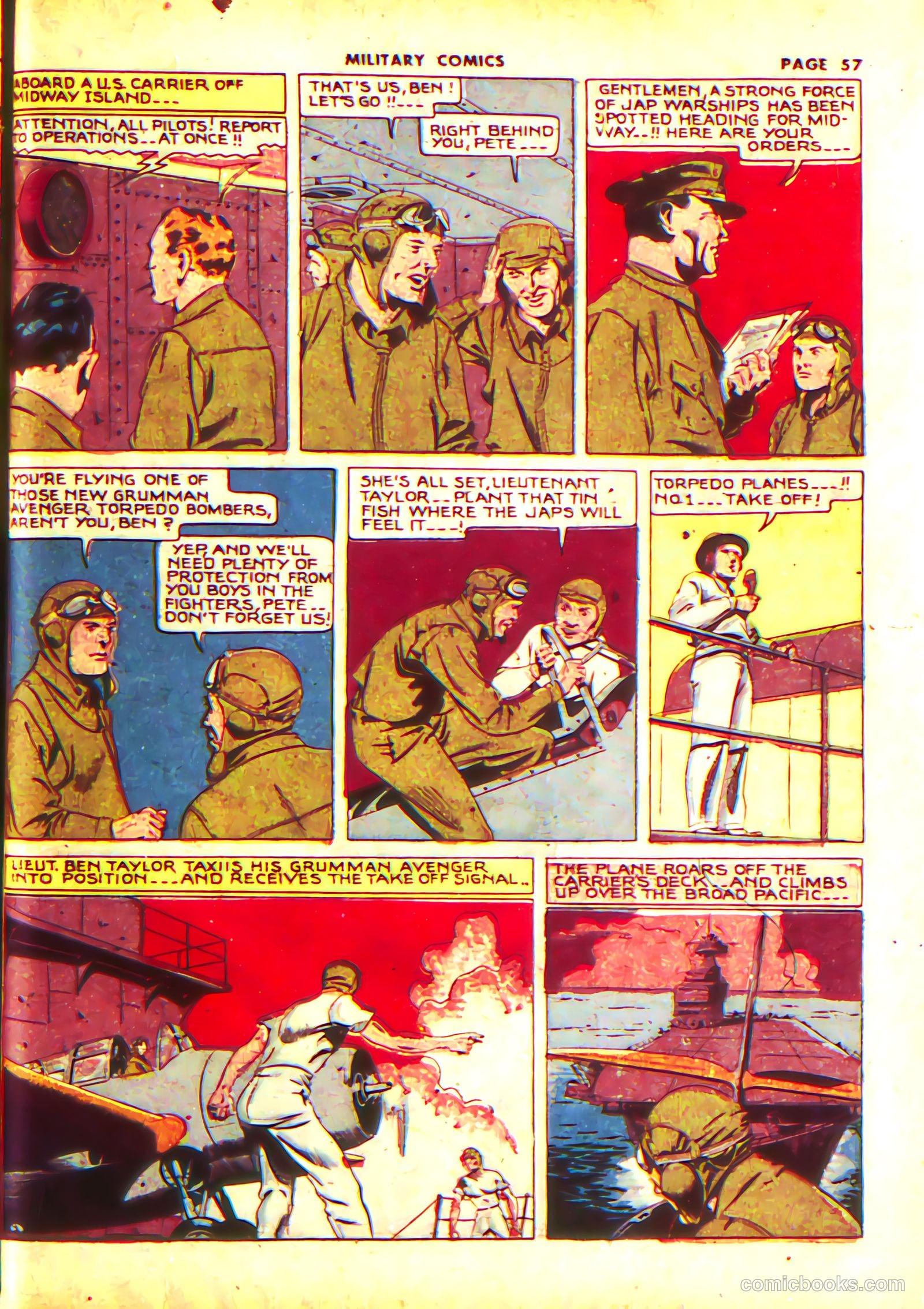Military Comics #13 (1942) — page 59 of 68
