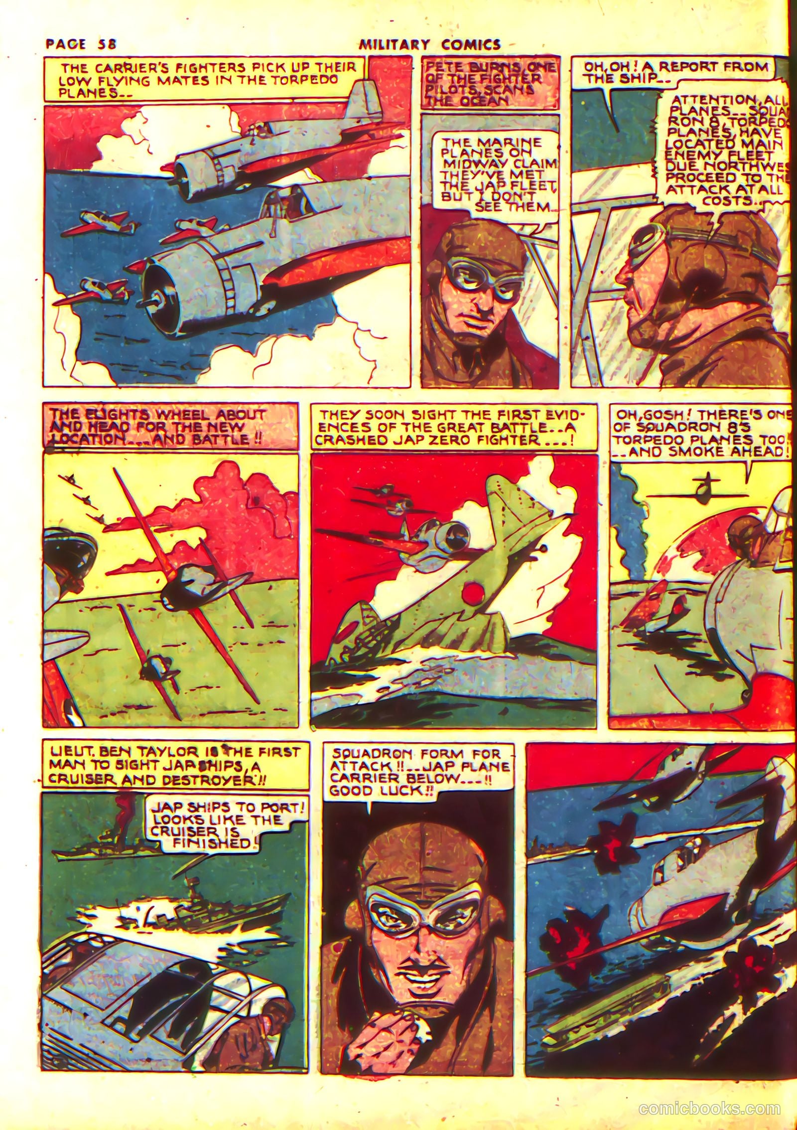 Military Comics #13 (1942) — page 60 of 68