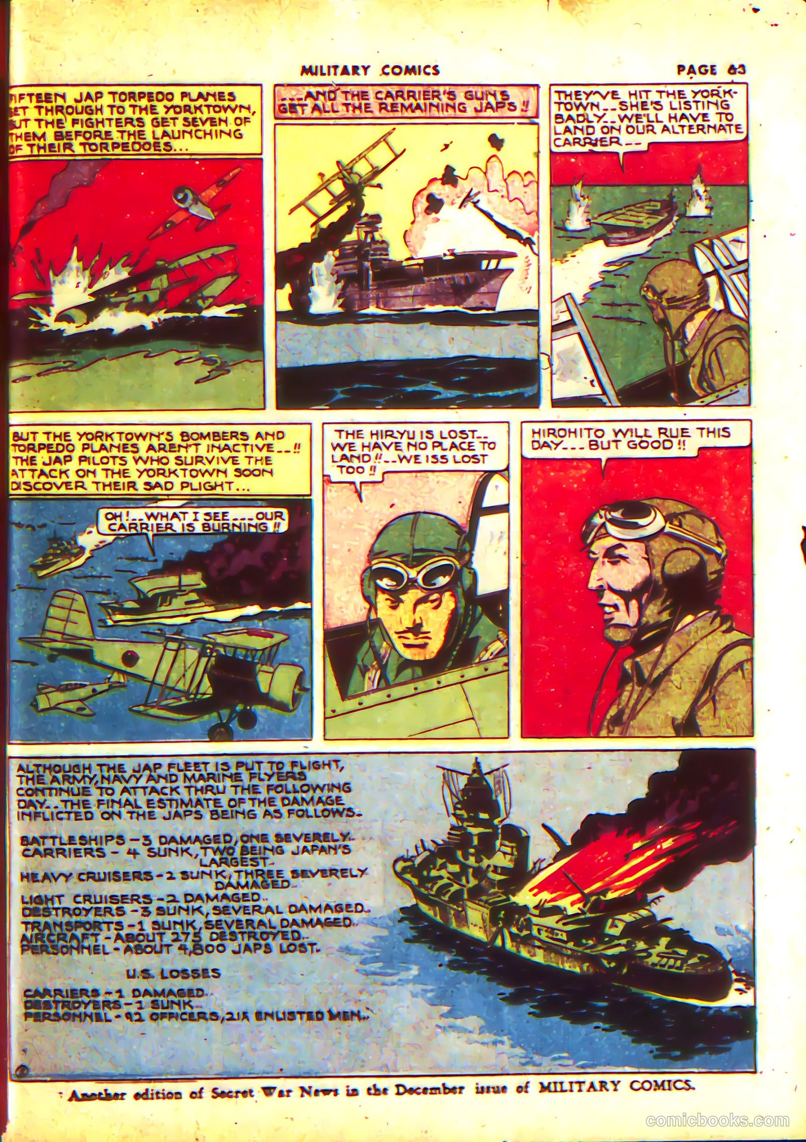 Military Comics #13 (1942) — page 65 of 68