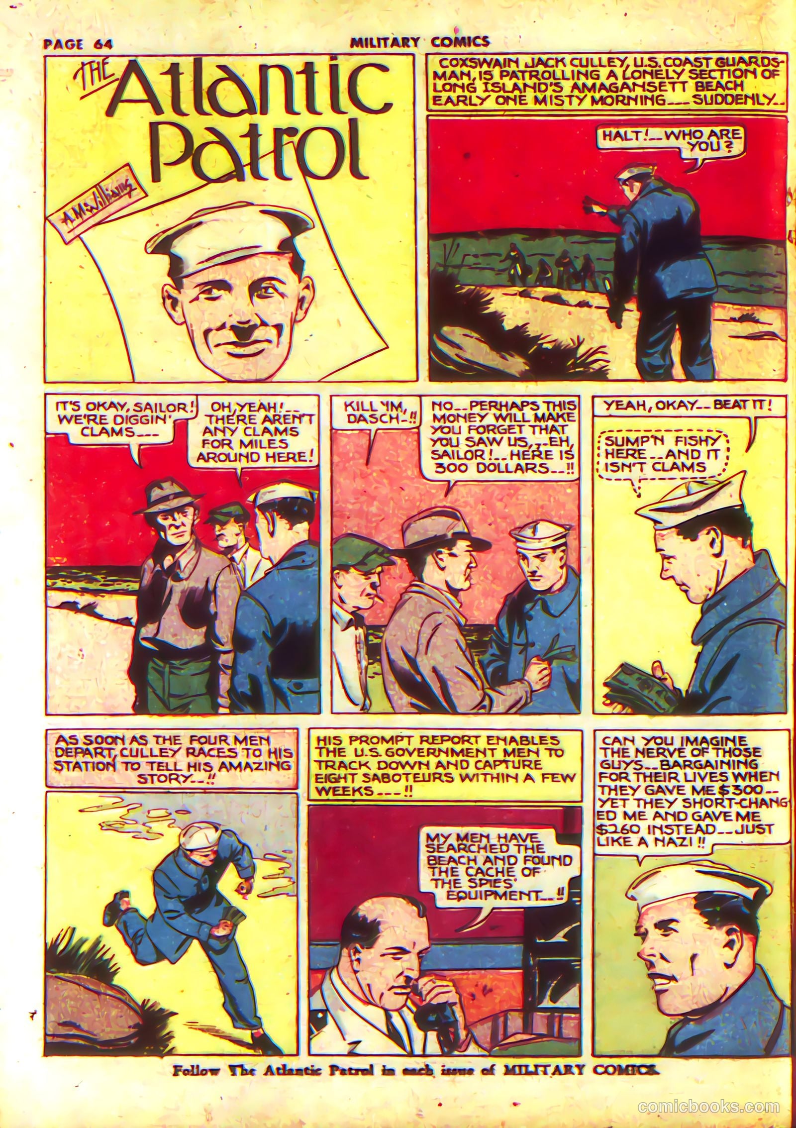 Military Comics #13 (1942) — page 66 of 68