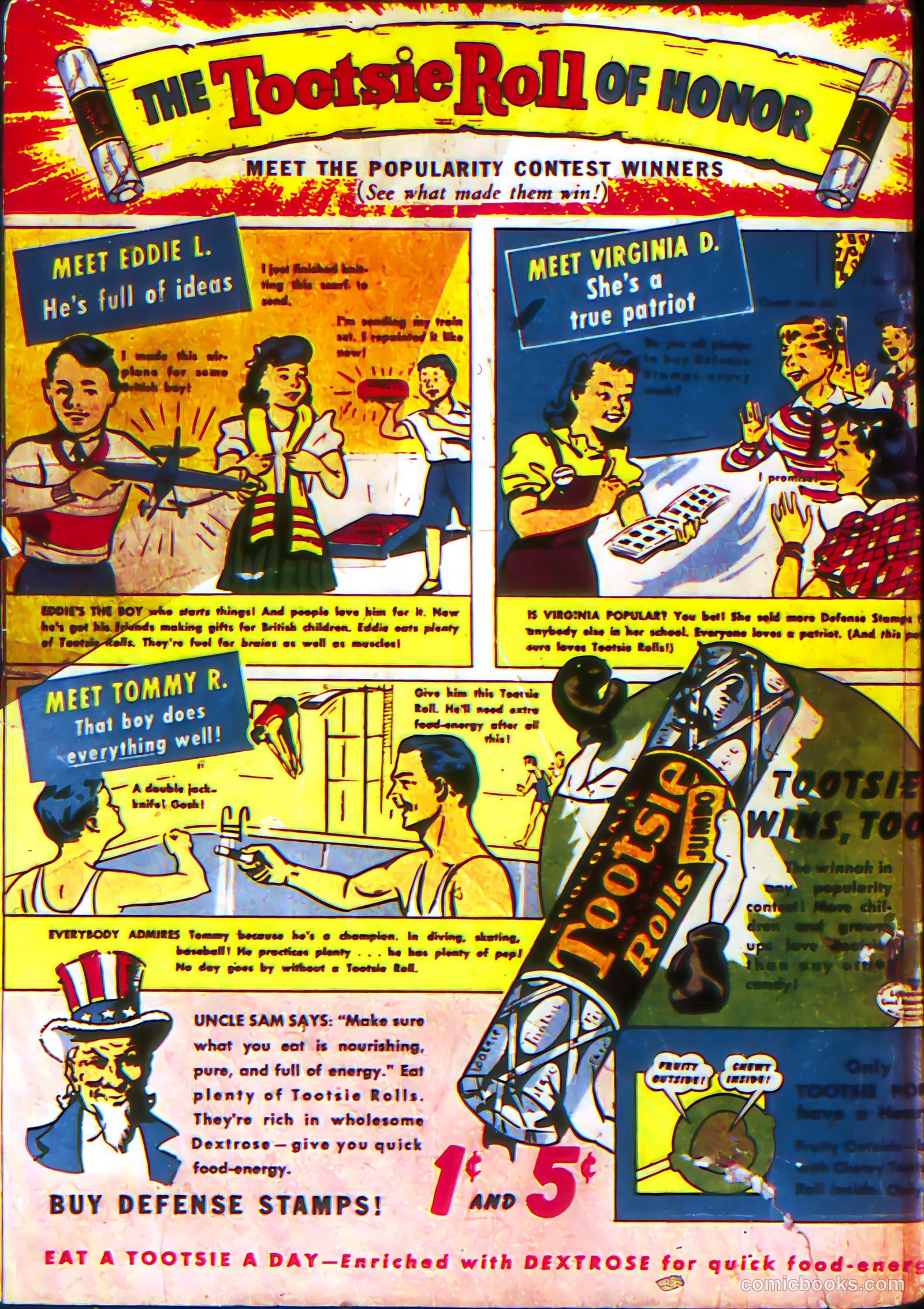 Military Comics #13 (1942) — page 68 of 68
